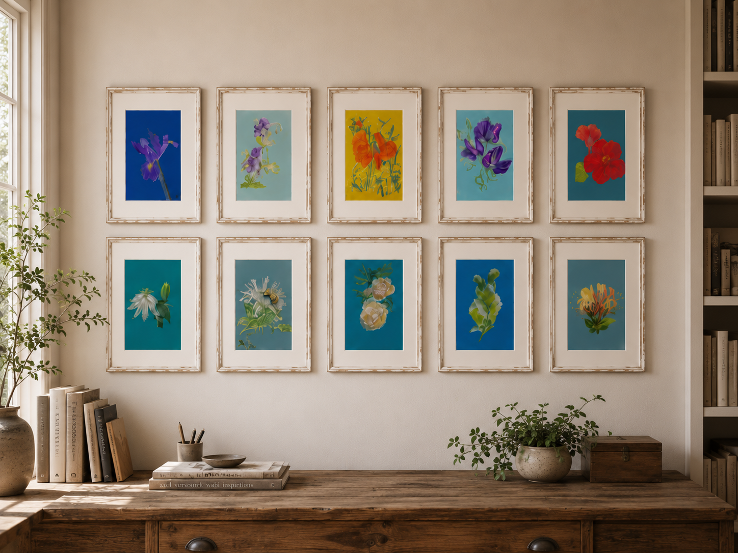Original Glimmer Series 2026 | © Kerrie Neale | 

Exhibition of a halcyon day  - Noticing light held in botanical prints