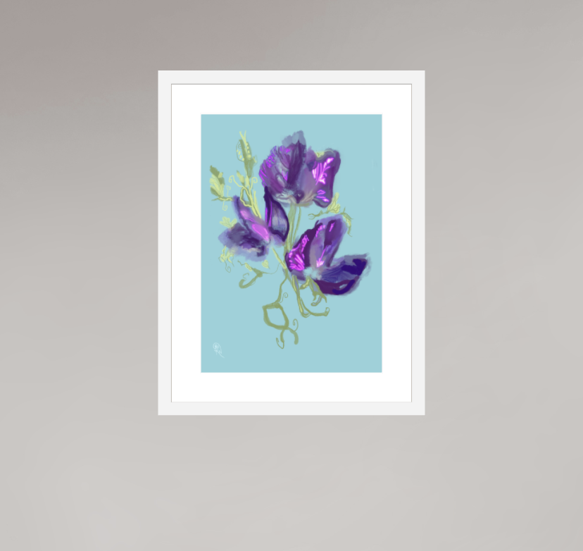 Afternoon's Drift — Original Glimmer Series 2026 | Kerrie Neale | Light held in botanical prints