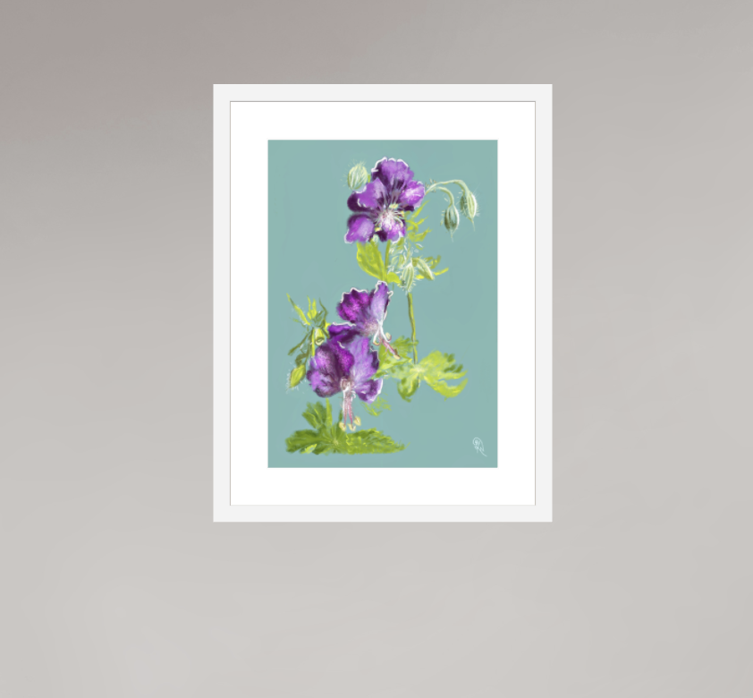 Morning's Warming — Original Glimmer Series 2026 | Kerrie Neale | Light held in botanical prints