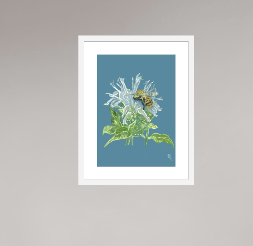 Morning's Gathering — Original Glimmer Series 2026 | Kerrie Neale | Light held in botanical prints