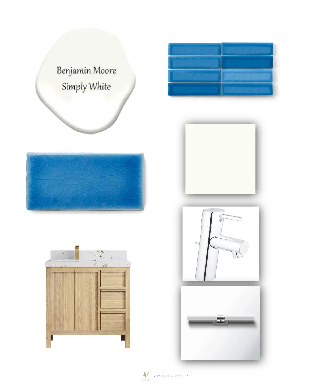 Sneak peak into a small bathroom remodel I worked on with @andrerothblatt_architecture. Full disclosure Andre is also my partner/husband, as most architects he does all of the designs and drawings for remodel projects. When the clients request design