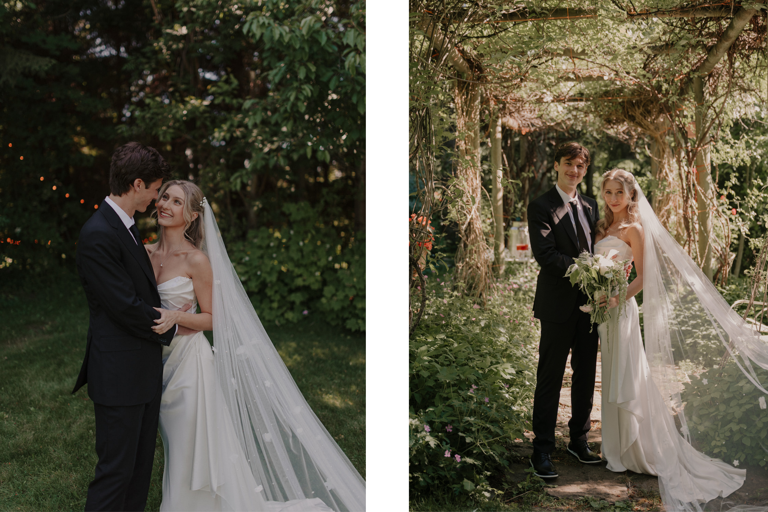 Bride and groom wedding portraits at Mt. Hood Organic Farms shot by Jen Jones Weddings