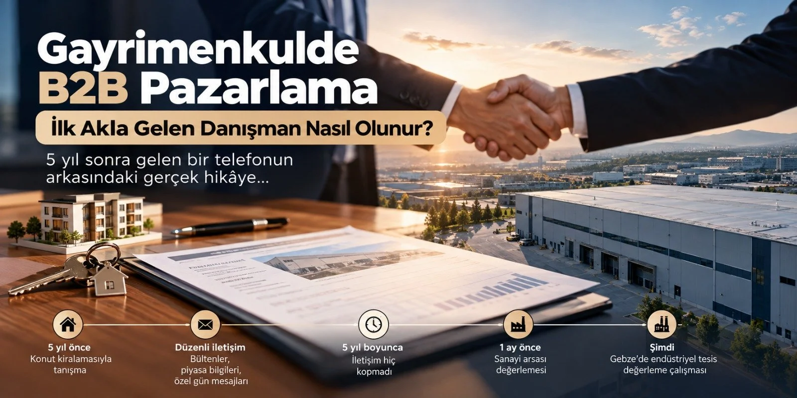 Gayrimenkulde B2B Pazarlama: İlk Akla Gelen Danışman Nasıl Olunur?