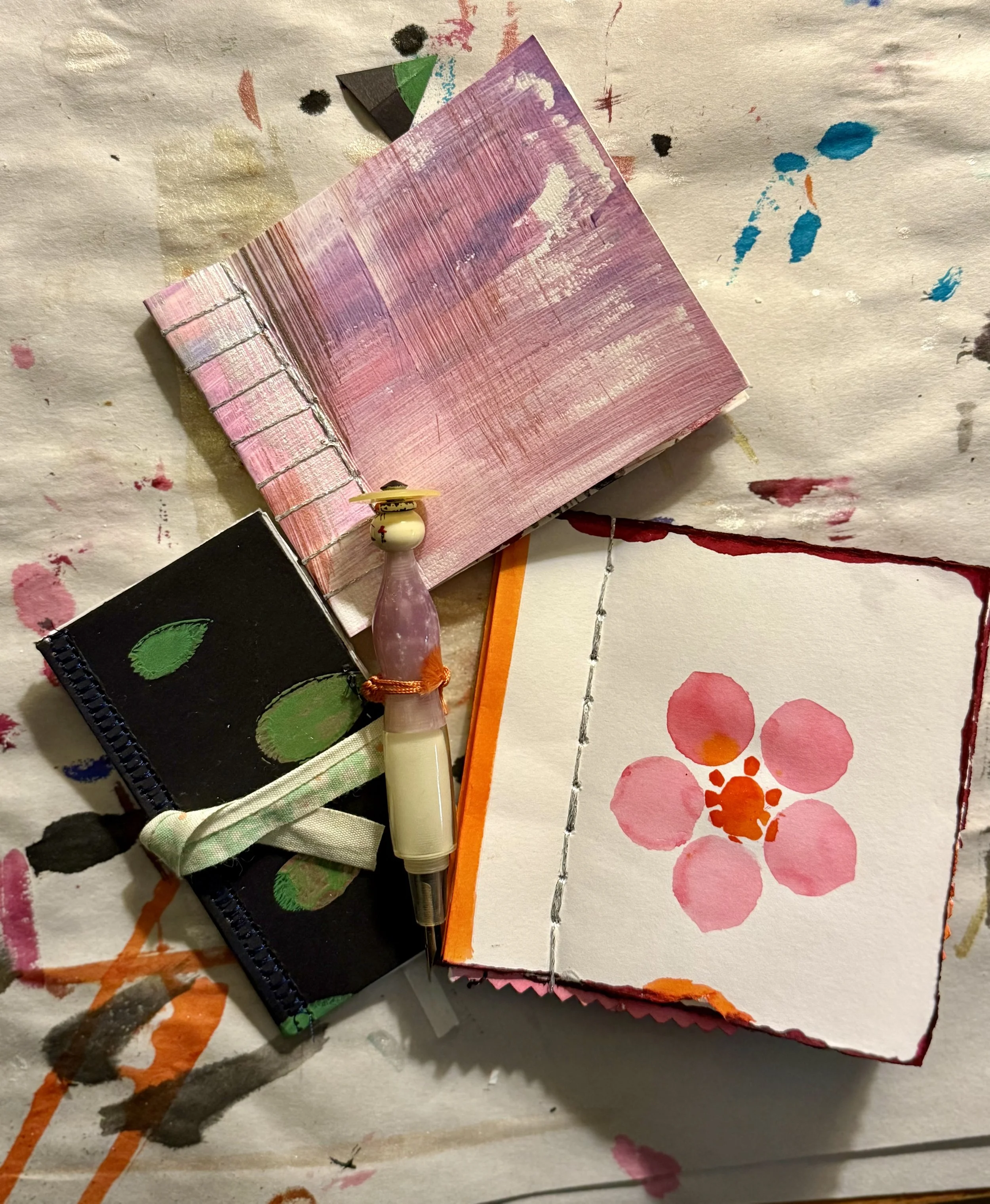 Make your Mark books (I love them all) pen was a gift.