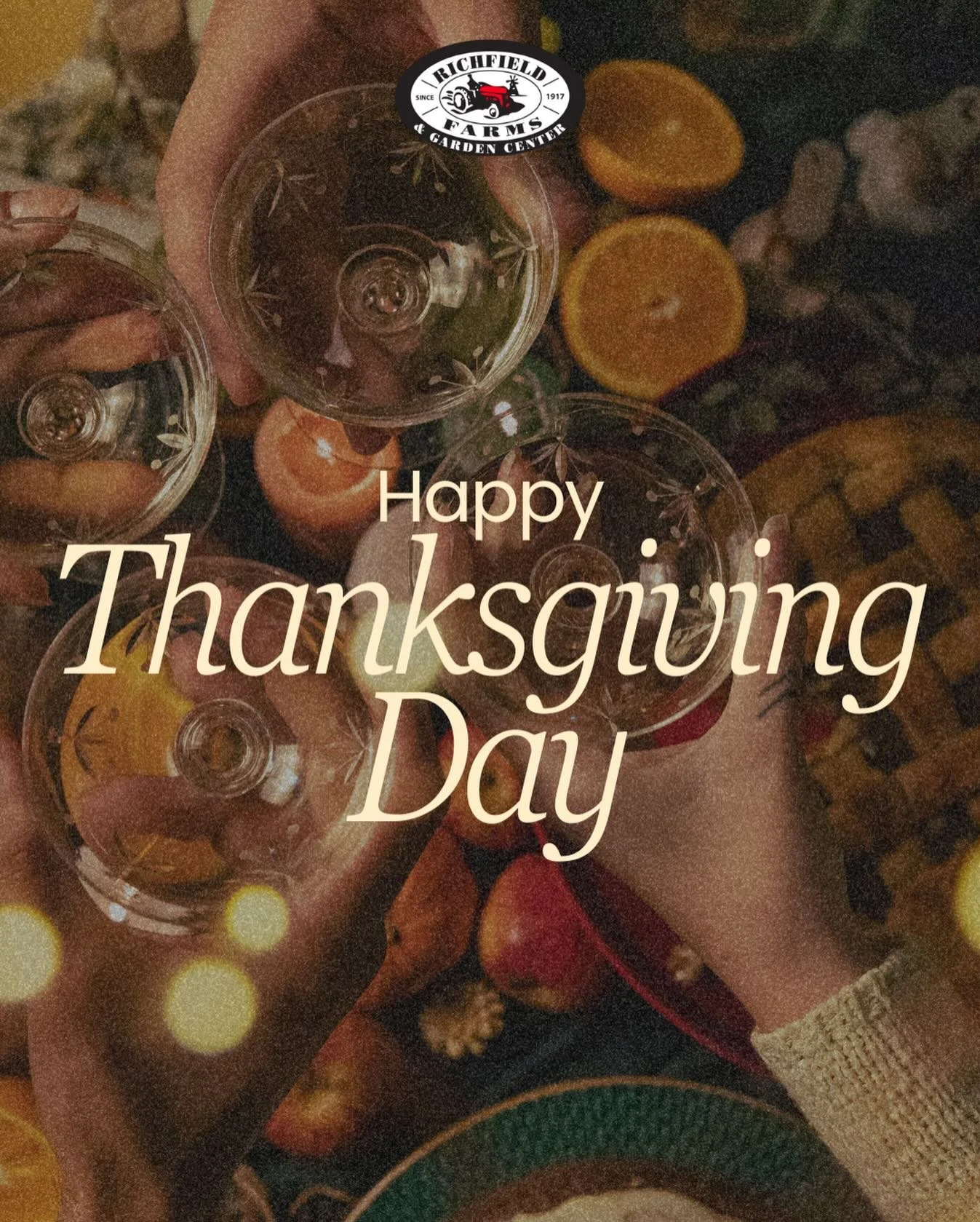 Happy Thanksgiving from Richfield Farms! 🧡🌾
Today we&rsquo;re especially grateful for our community and the harvest that brings us all together.
Thank you for supporting local and letting us be part of your seasonal traditions.
Wishing you a day fi
