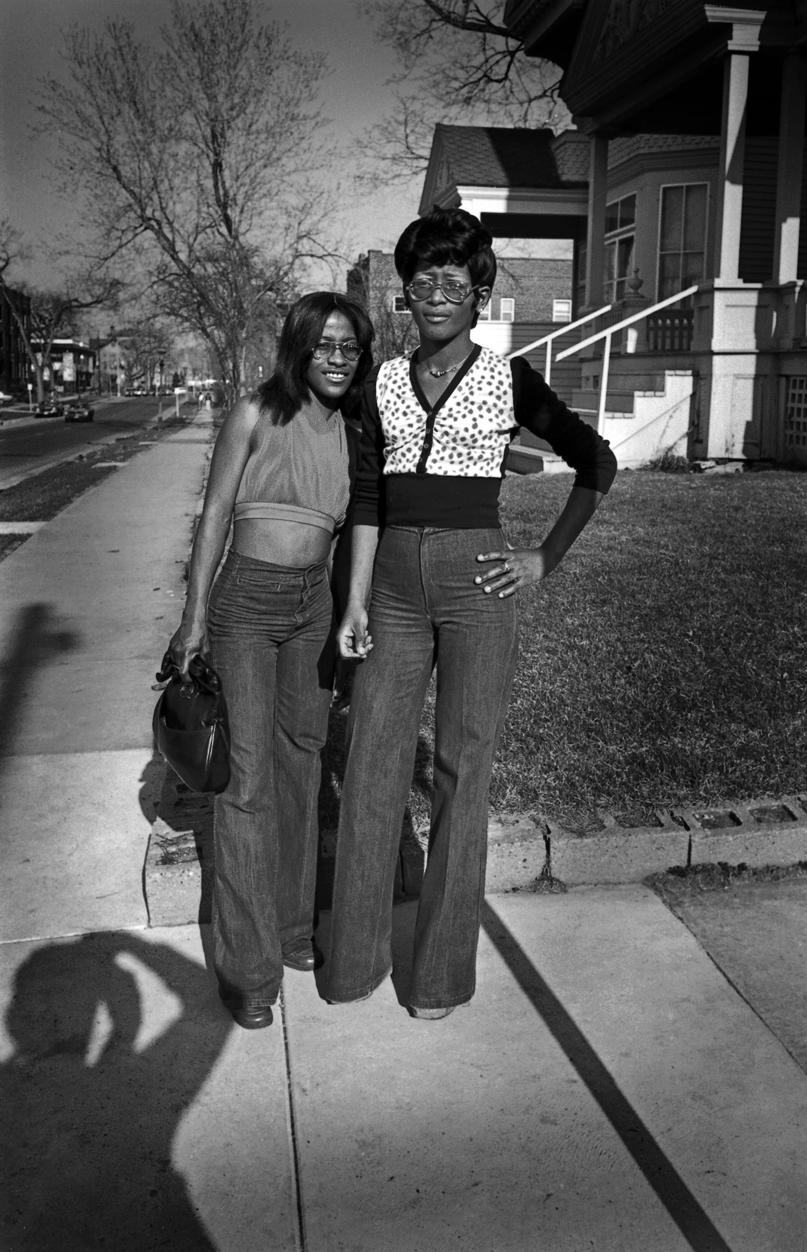 Neighbors on Selby Avenue. St. Paul. 1978.