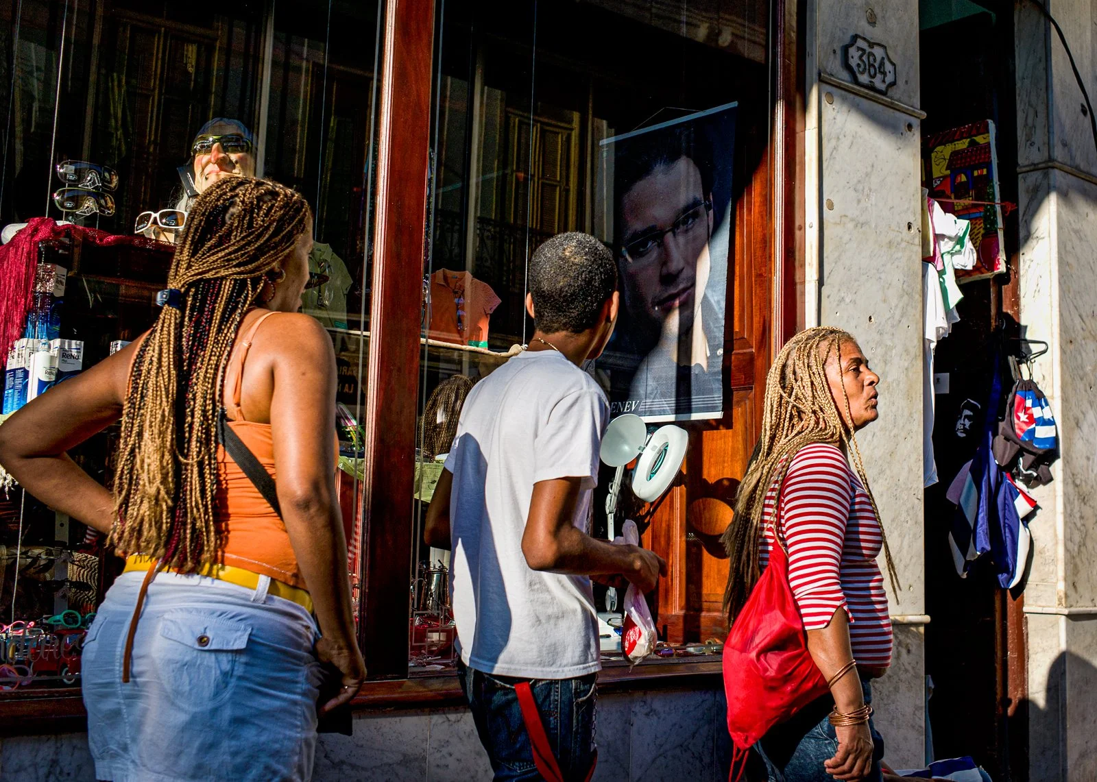 Shopfront on Obispo Street, Havana.