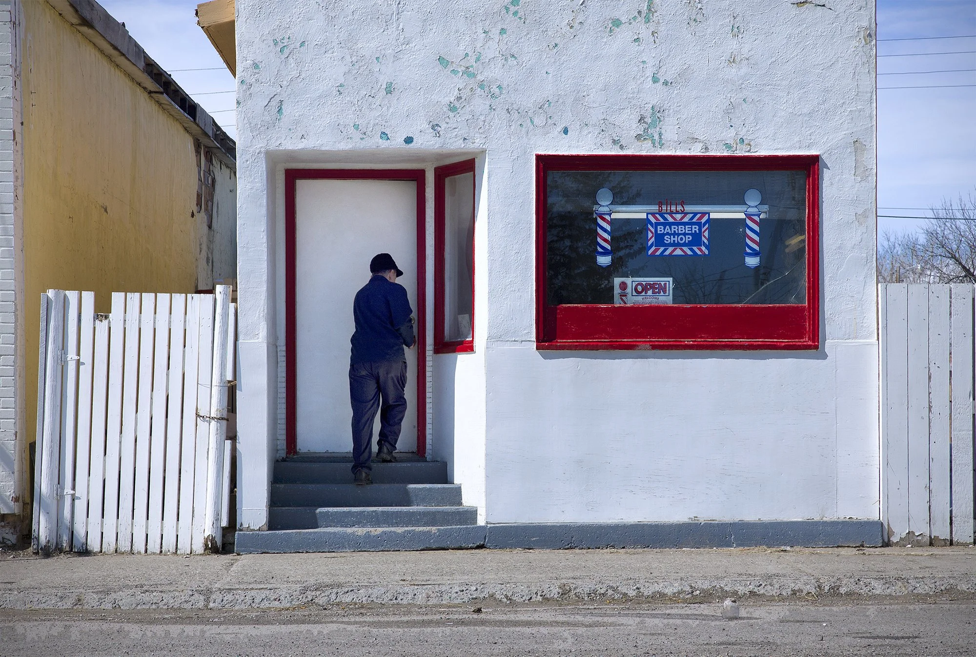 Barbershop. Browning, Montana. 2011.