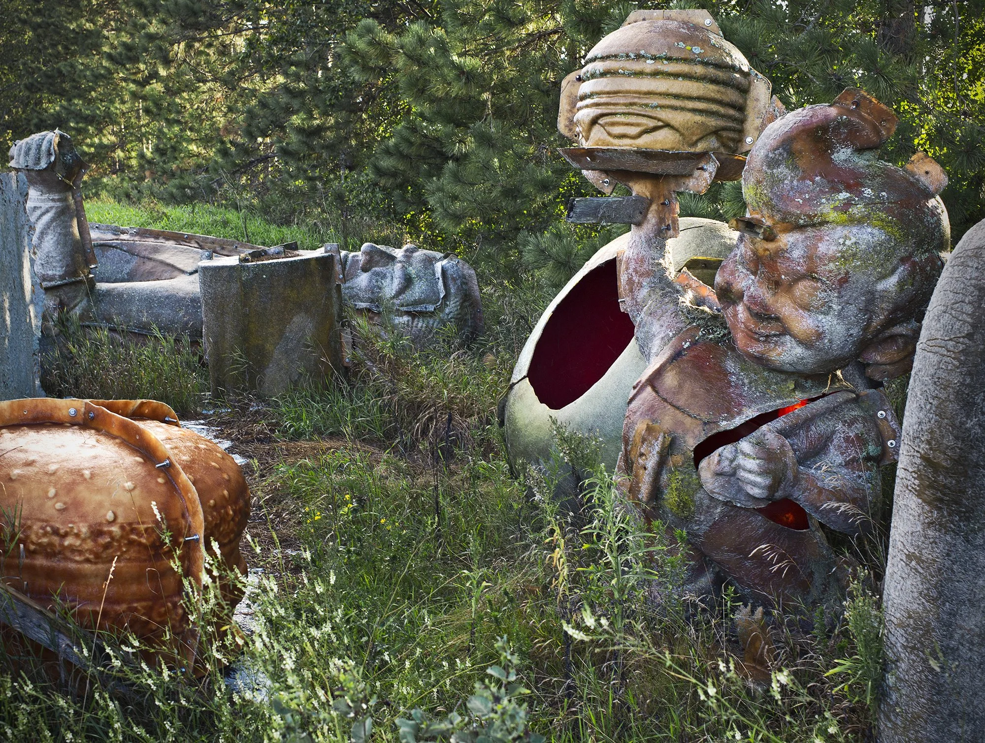 Big Boy fiberglas statue mold. Sparta, Wisconsin. 2012.