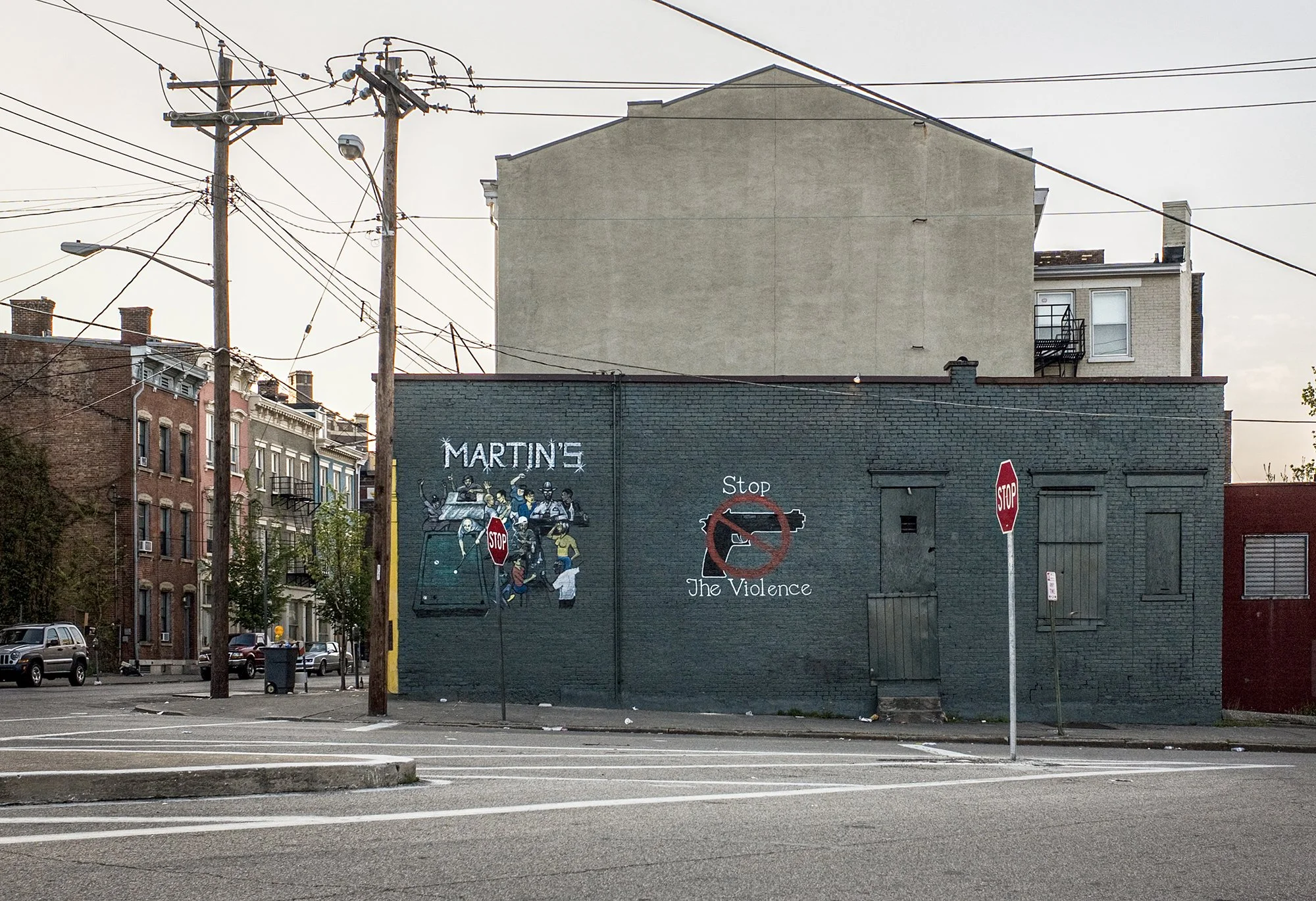 Stop the Violence, Martin’s, Over-The-Rhine. 2009.