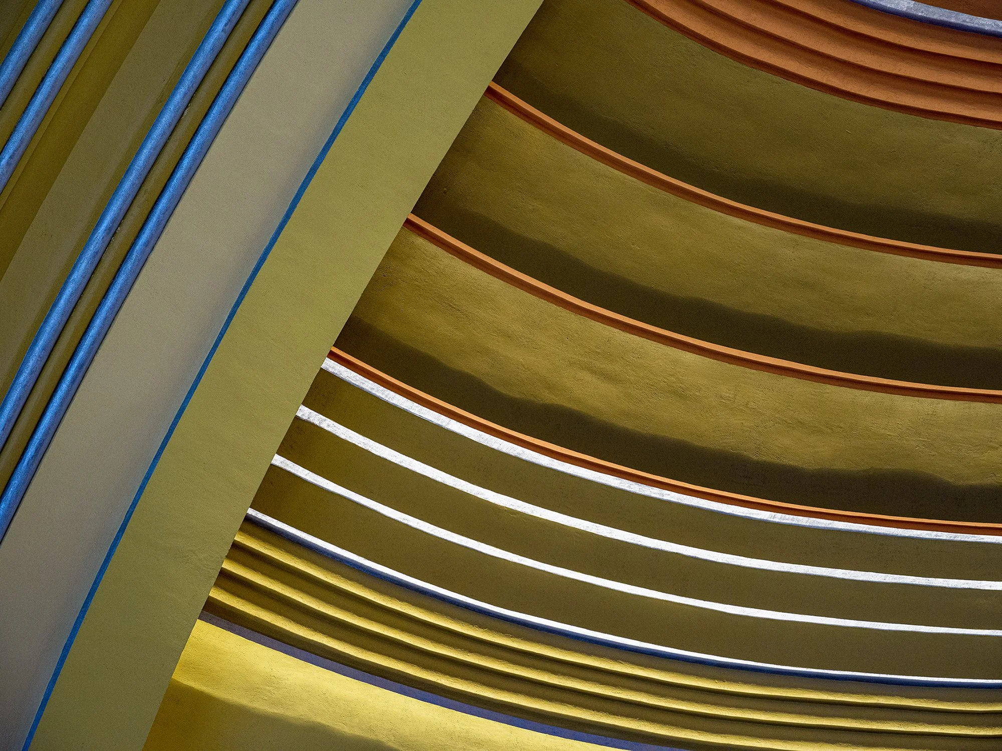 Union Terminal rotunda ceiling, West End, 2023.
