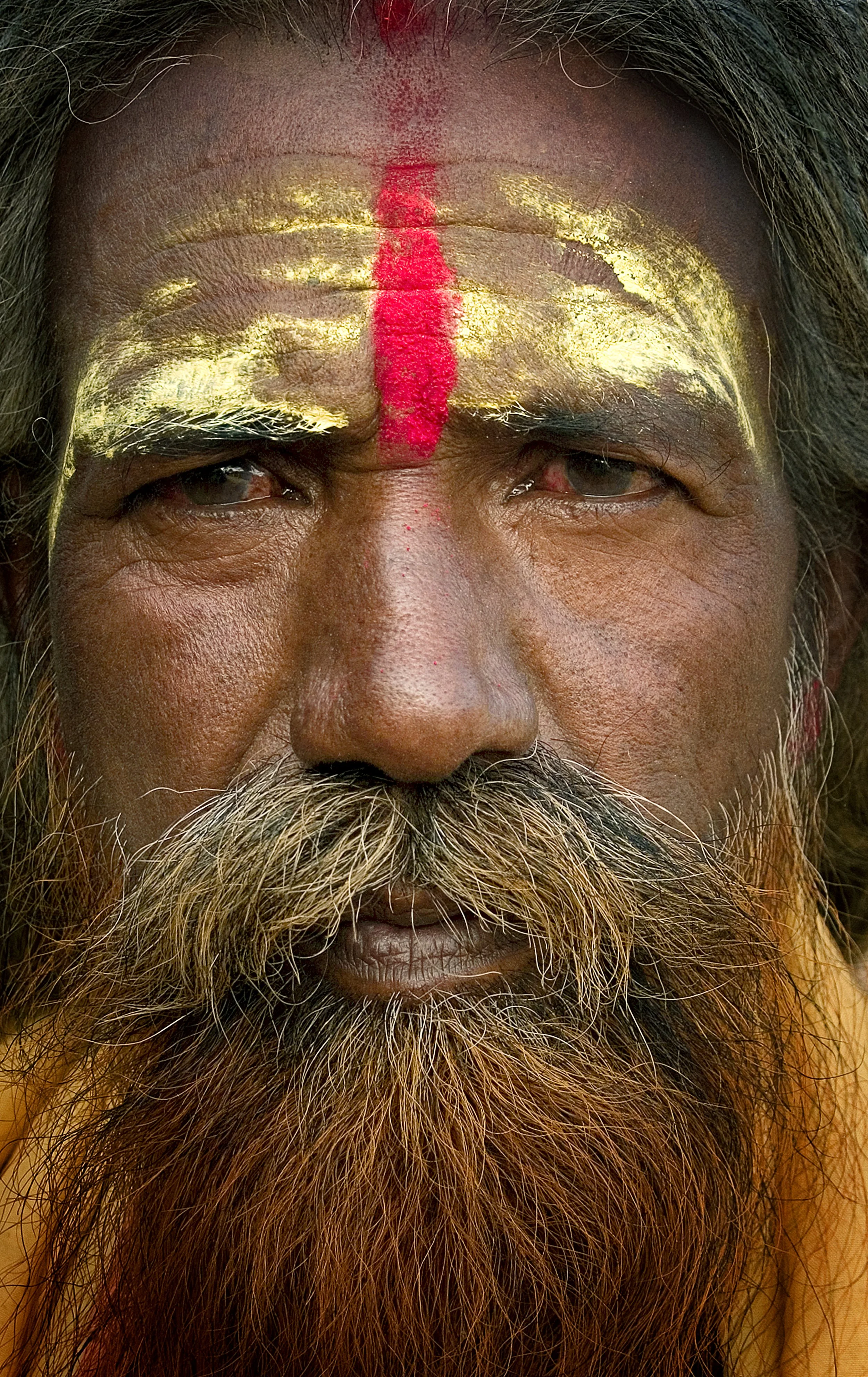 Sadhu, Pushkar Camel Fair. Pushkar.
