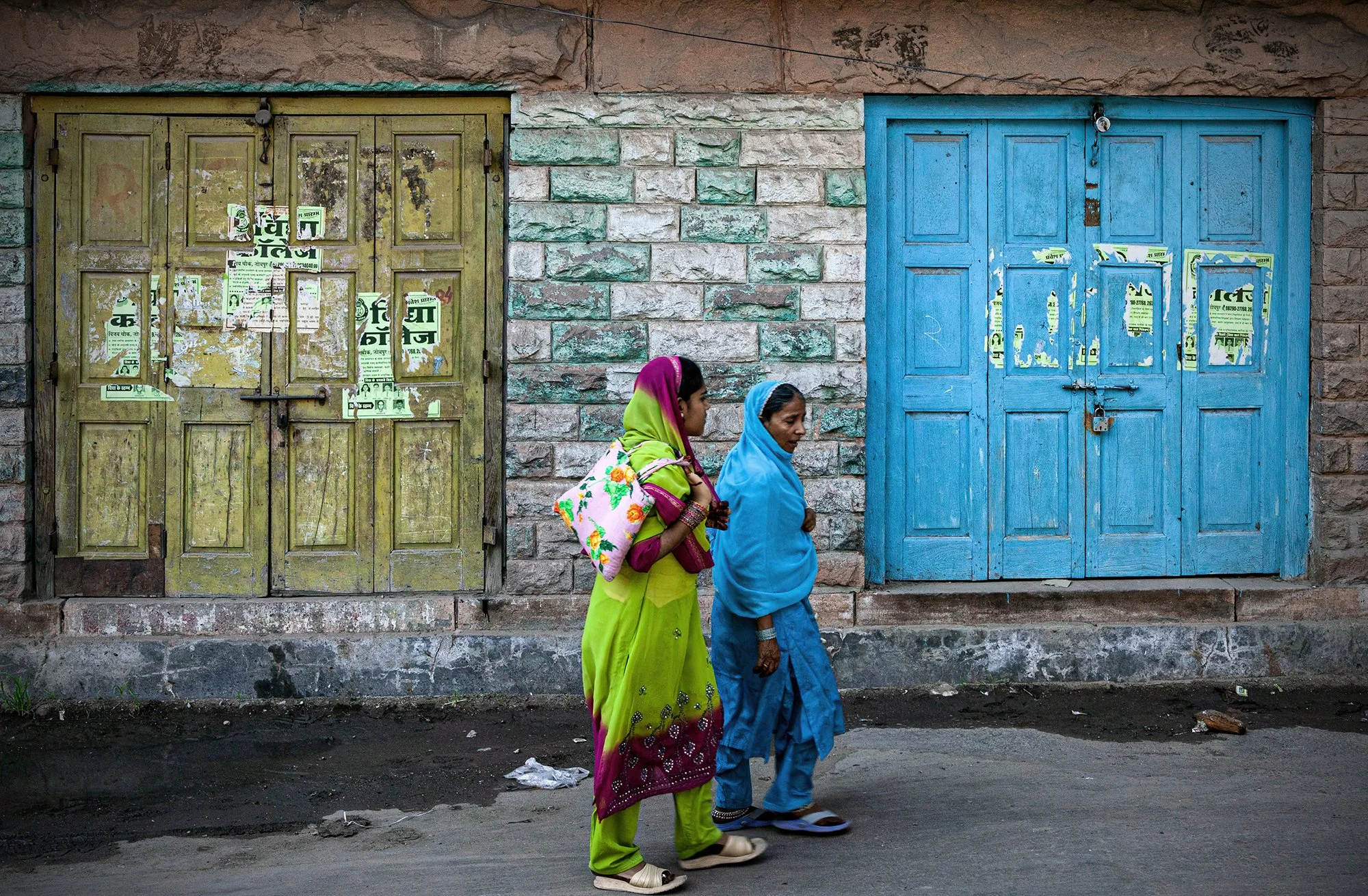Mother and daughter. Jodhpur.