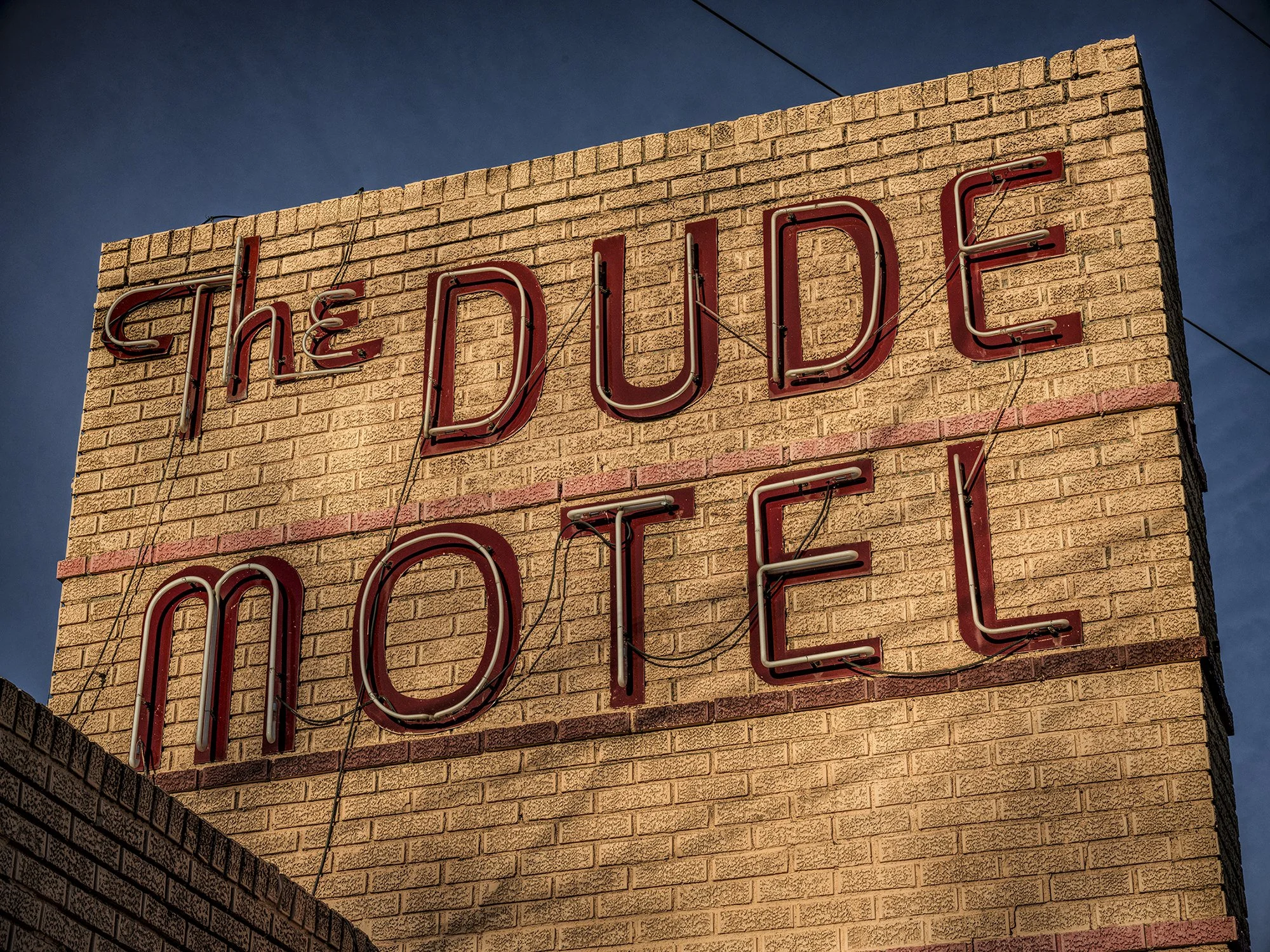 Dude Motel. Fort Worth, Texas. 2023.