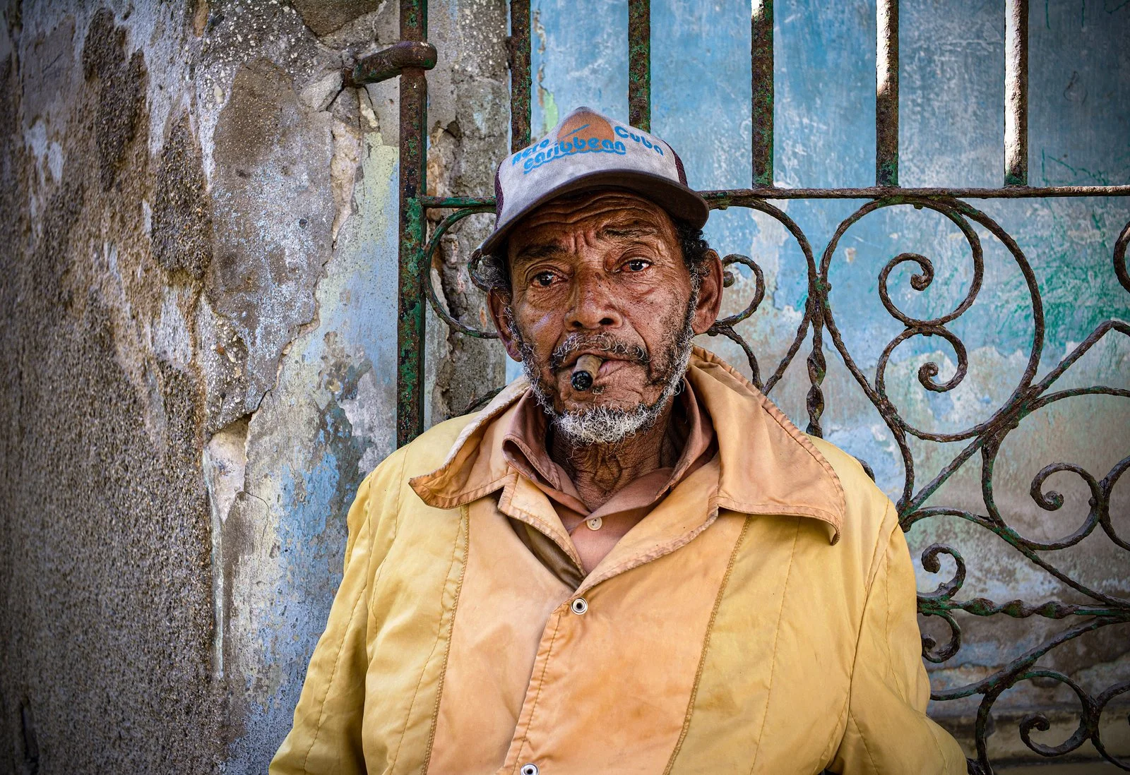Man on street, Centro, Havana.