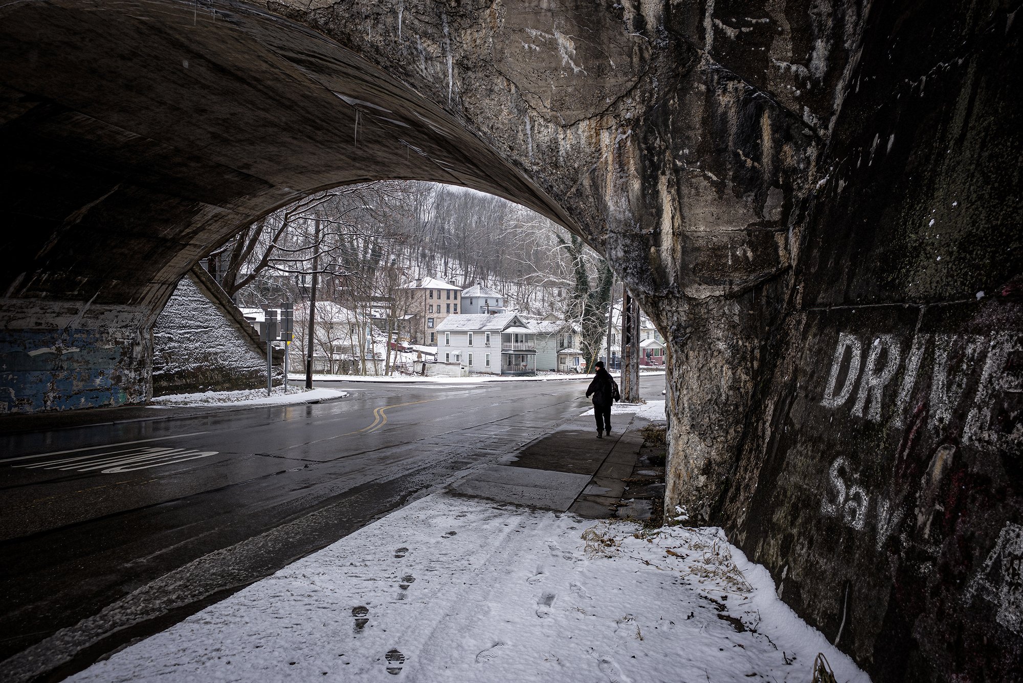 Overpass, Steubenville, Ohio. 2013.