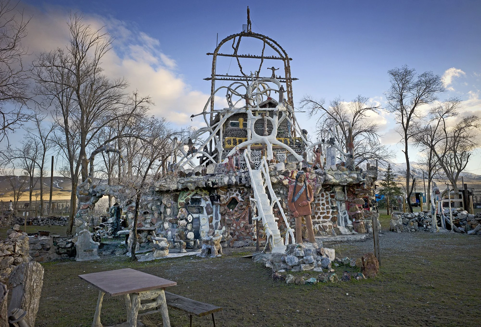 Thunder Mountain monument. Imlay, Nevada. 2011.