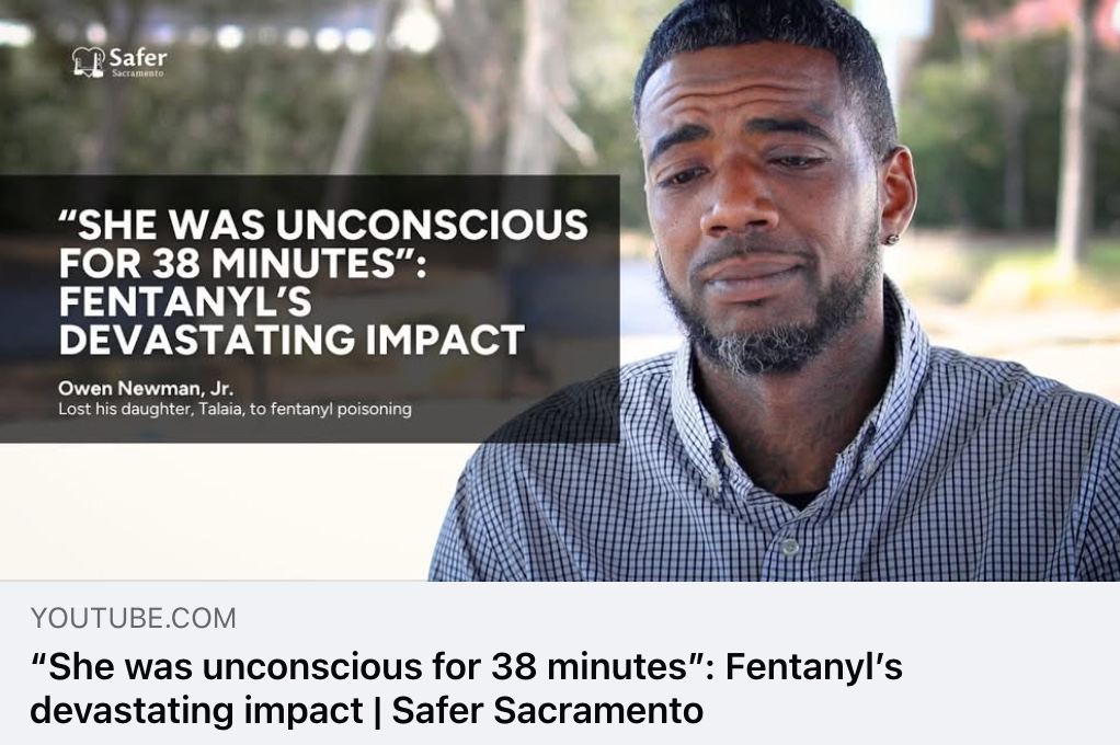 Owen Newman, Jr. lost his daughter to fentanyl poisoning. (video)