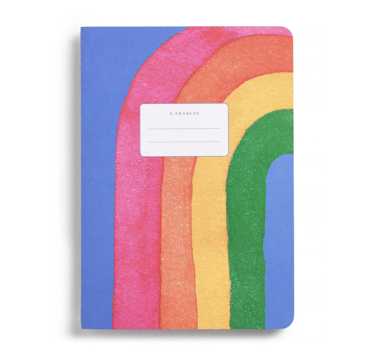Rainbow Stitched Notebook