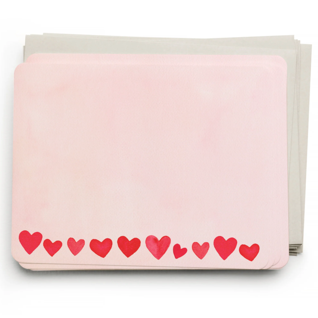 Mini Hearts Flat Note Set