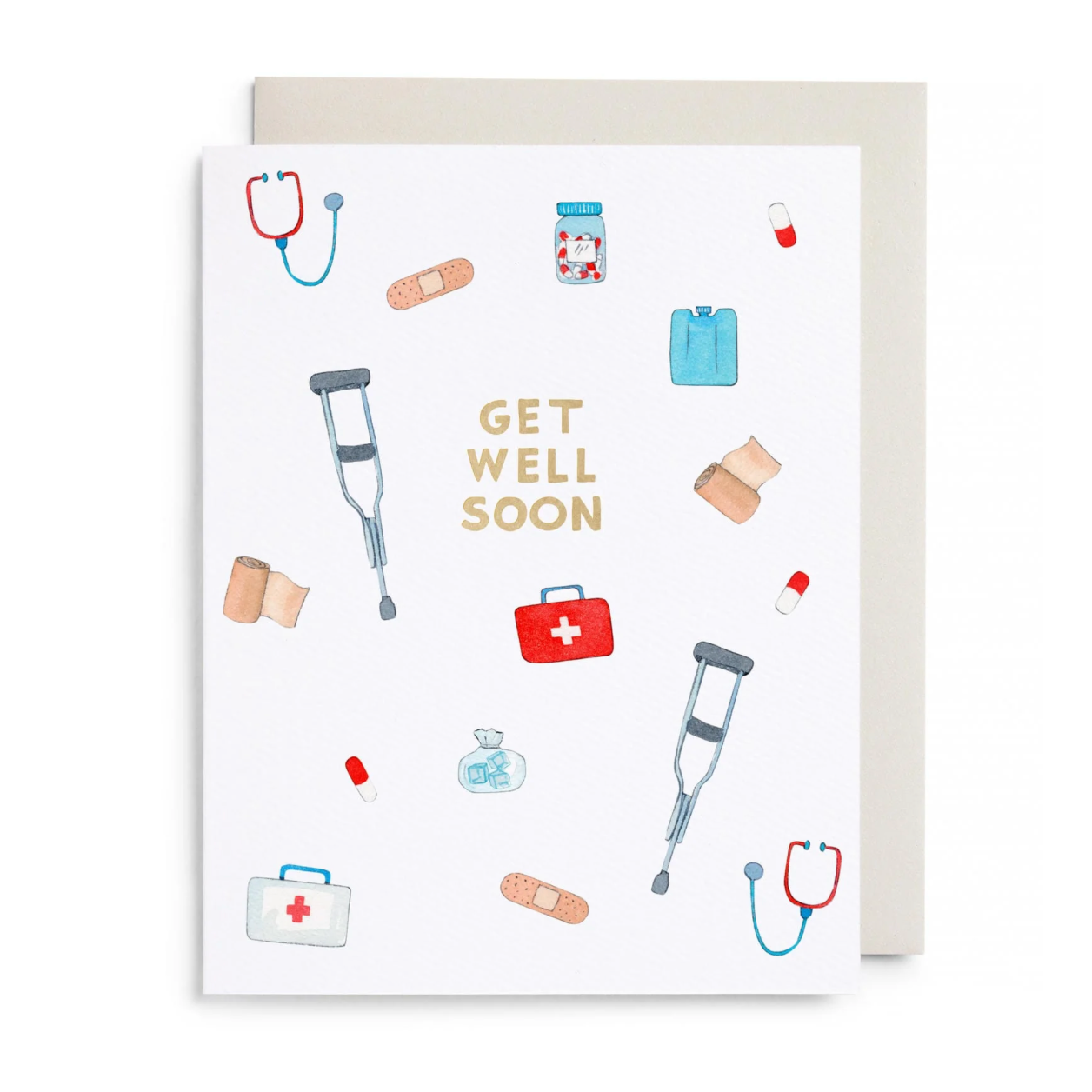 Get Well Soon Greeting Card