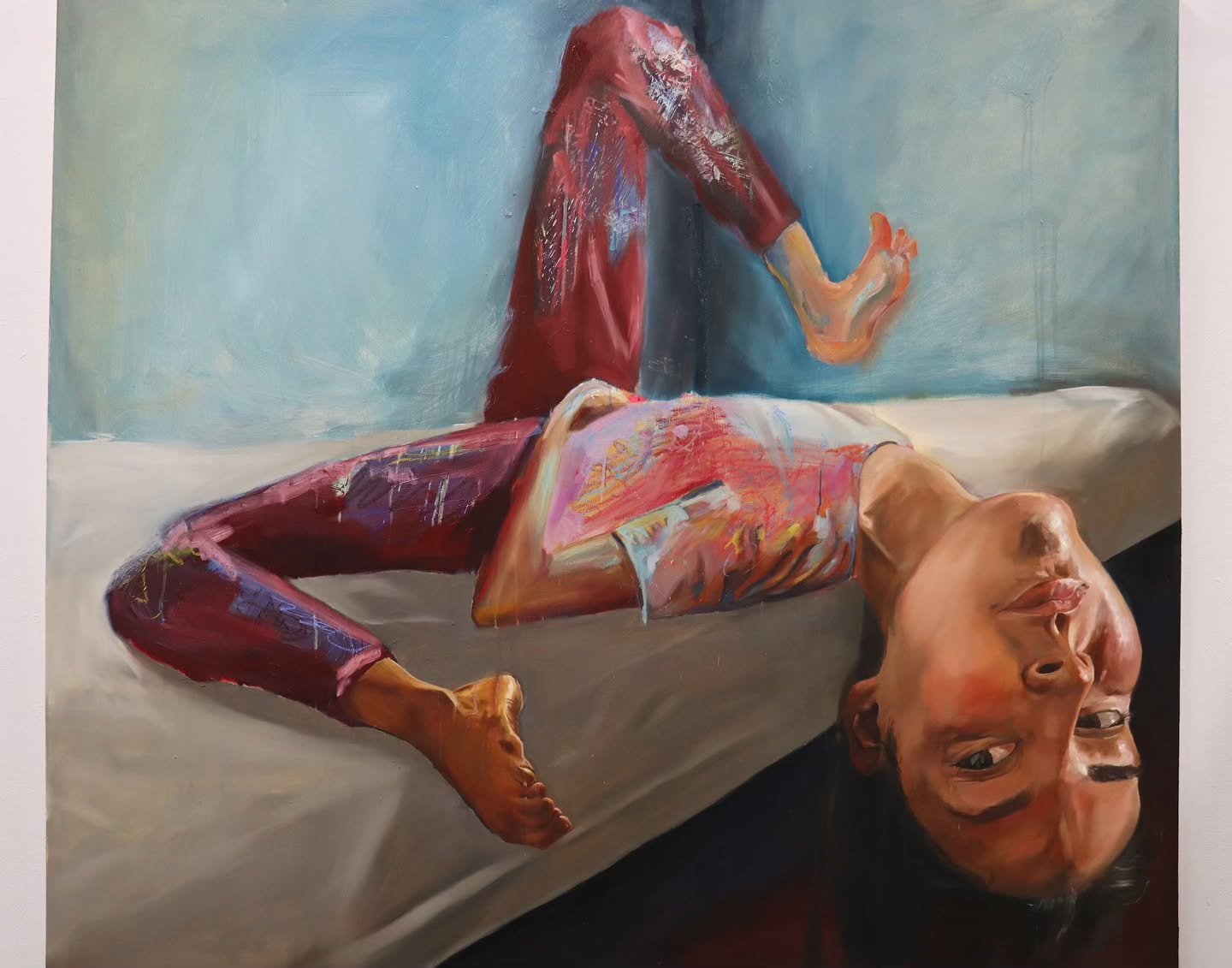 Again just experimenting with ways to paint figures in this one. She almost ended up in the painting grave yard tho 😠🪦