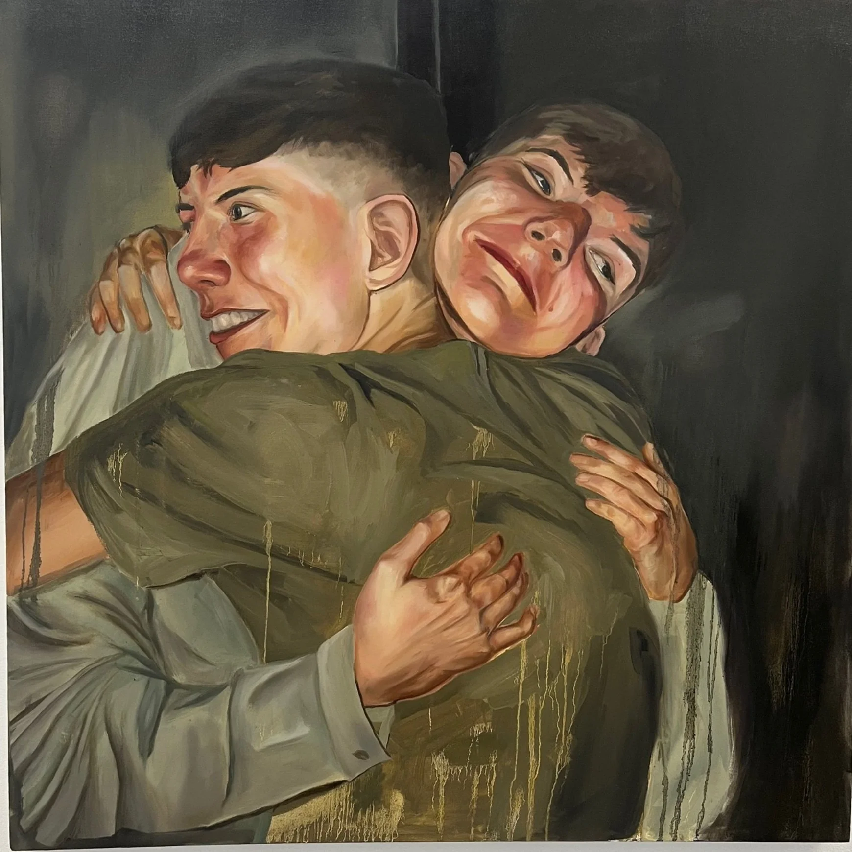 Need - 100cmx 100cm, Oil on canvas