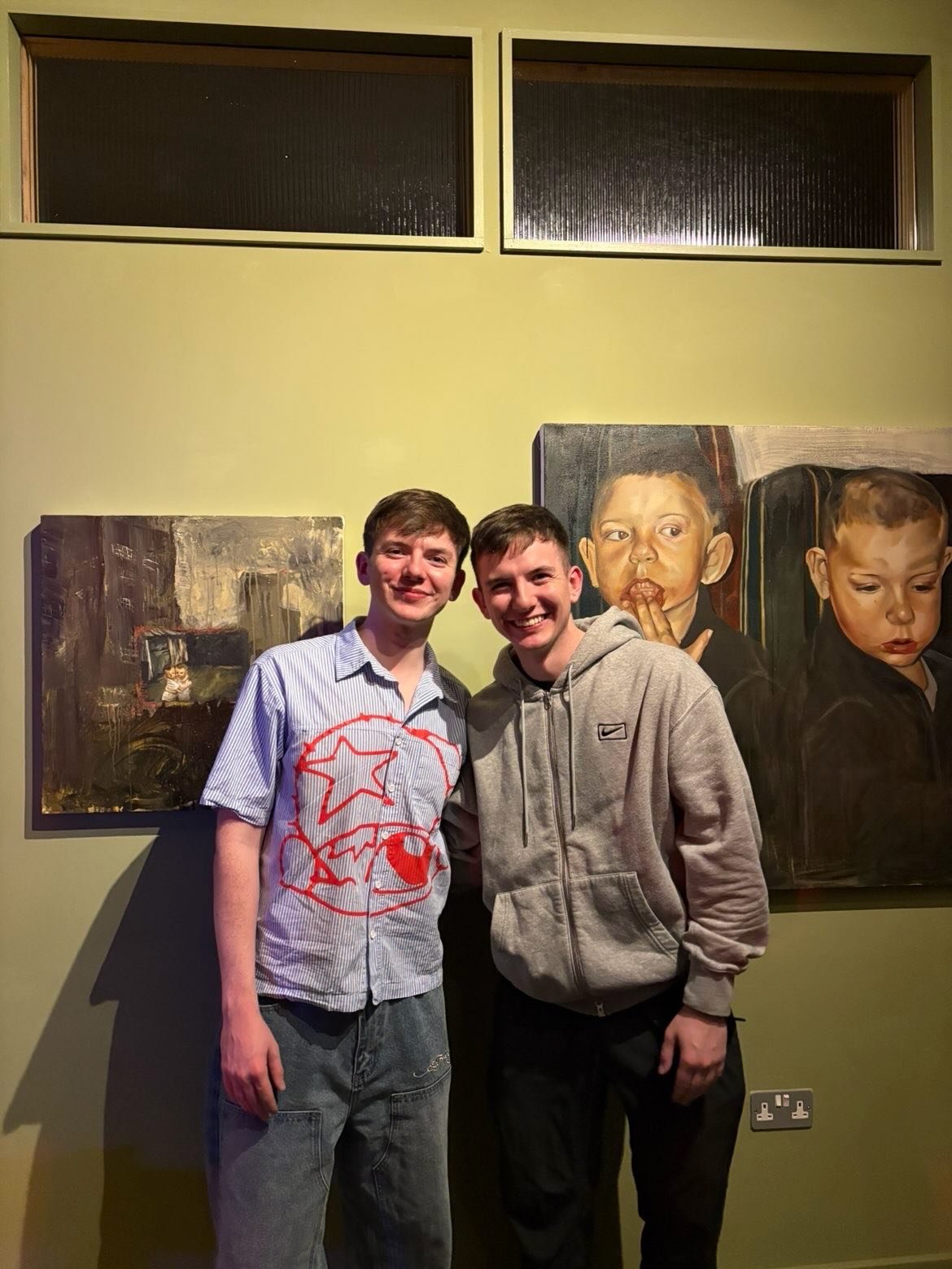 THANK YOU sooo much to everyone who came to the opening last night!! Genuinely meant the world. 🌎 

Thank you to everyone involved who made it happen👇🏻👇🏻

* Paddy and Ola from @canvasdundee 
* @71brewing 
* @thedemsociety 
* @morganmcgowanx amaz