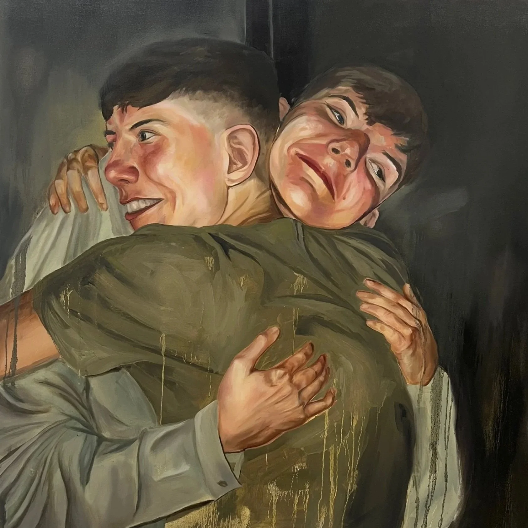 Need - 100cmx 100cm, Oil on canvas