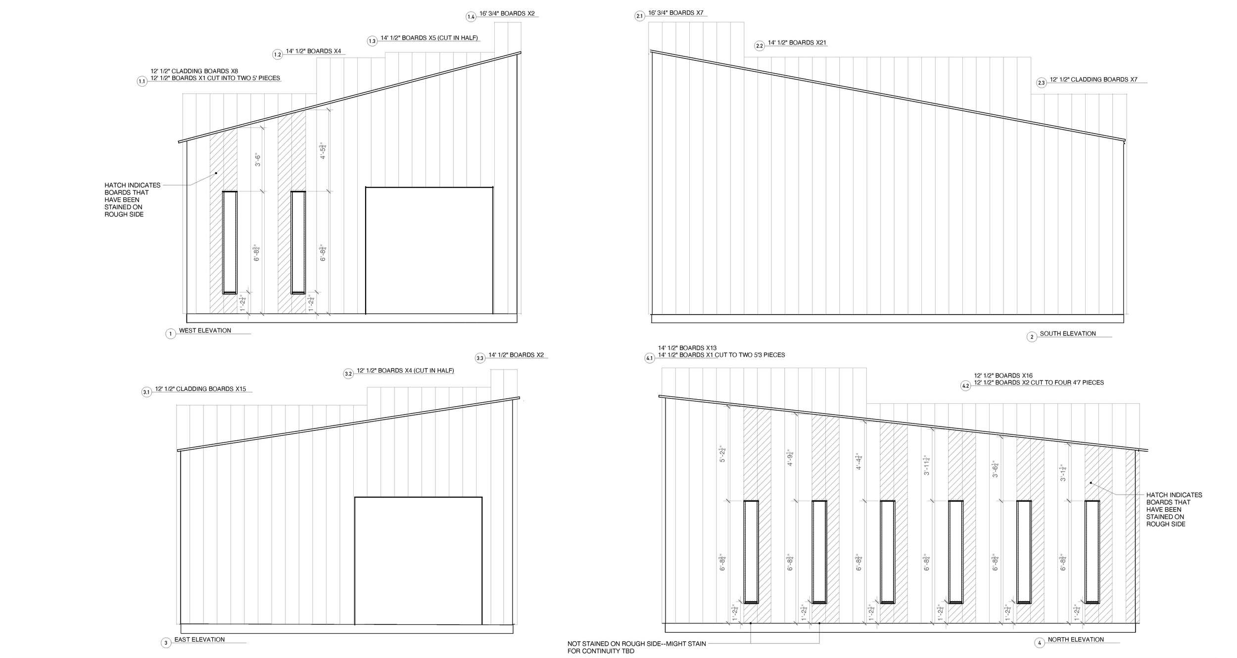 Cladding and Window Map