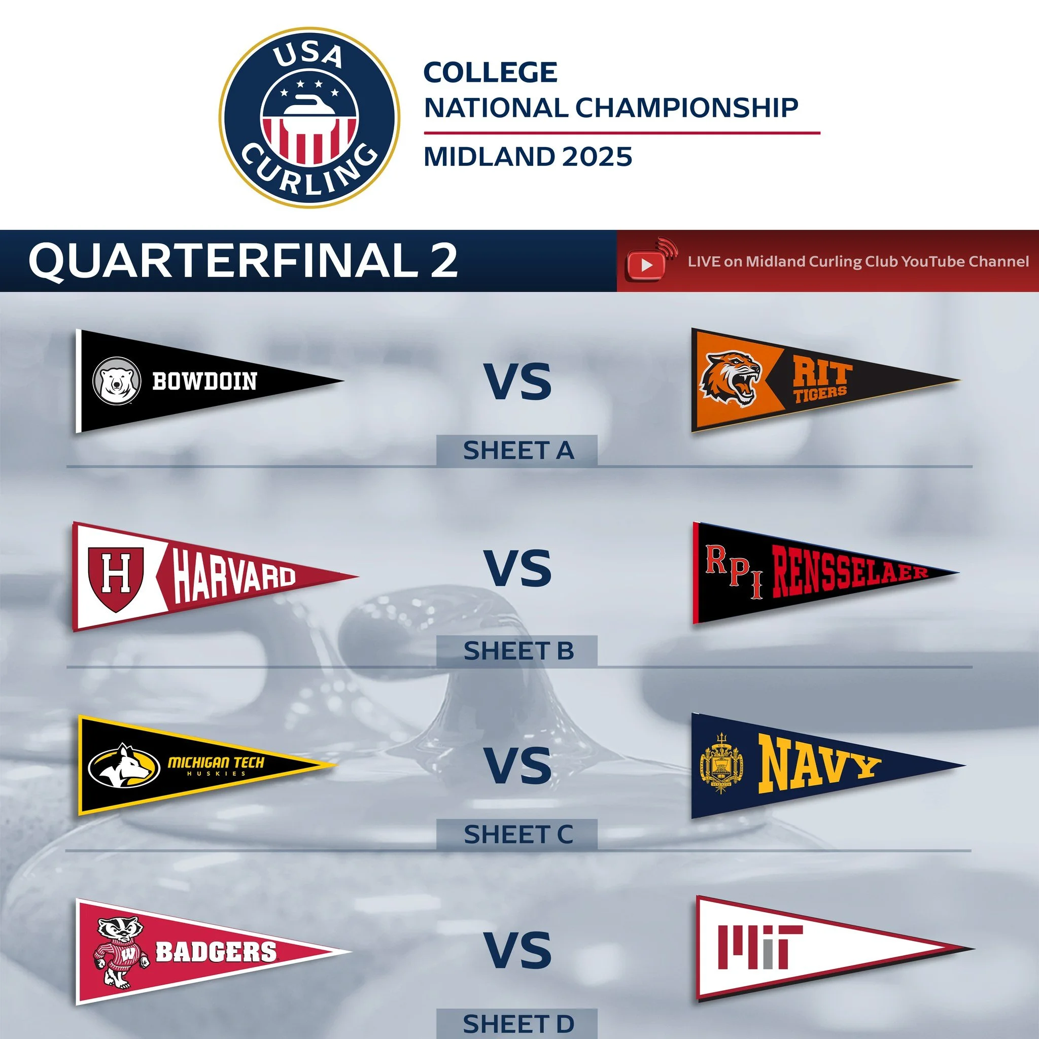Second round of quarterfinals starting now! Livestream link: https://www.youtube.com/watch?v=yvmyxGB3PXM