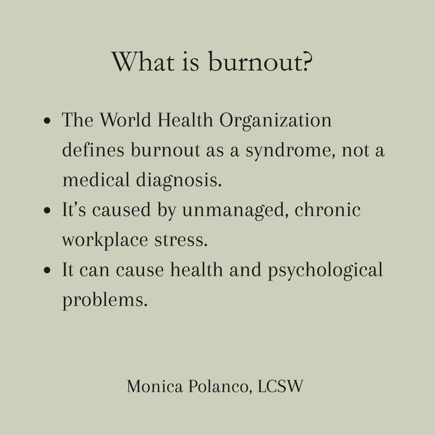 Graphic defining high-functioning burnout.