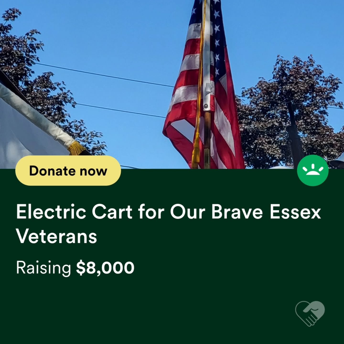 Our veterans have given so much to us. Let's help ensure they can participate in parades comfortably and together. Please consider donating to support this important cause. Every little bit helps!
Link to fundraiser is on our story and in our bio