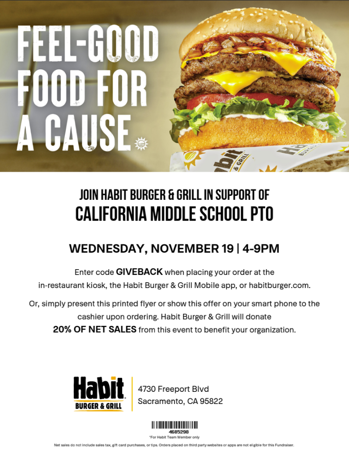 Cal Dines Out - Habit Burger