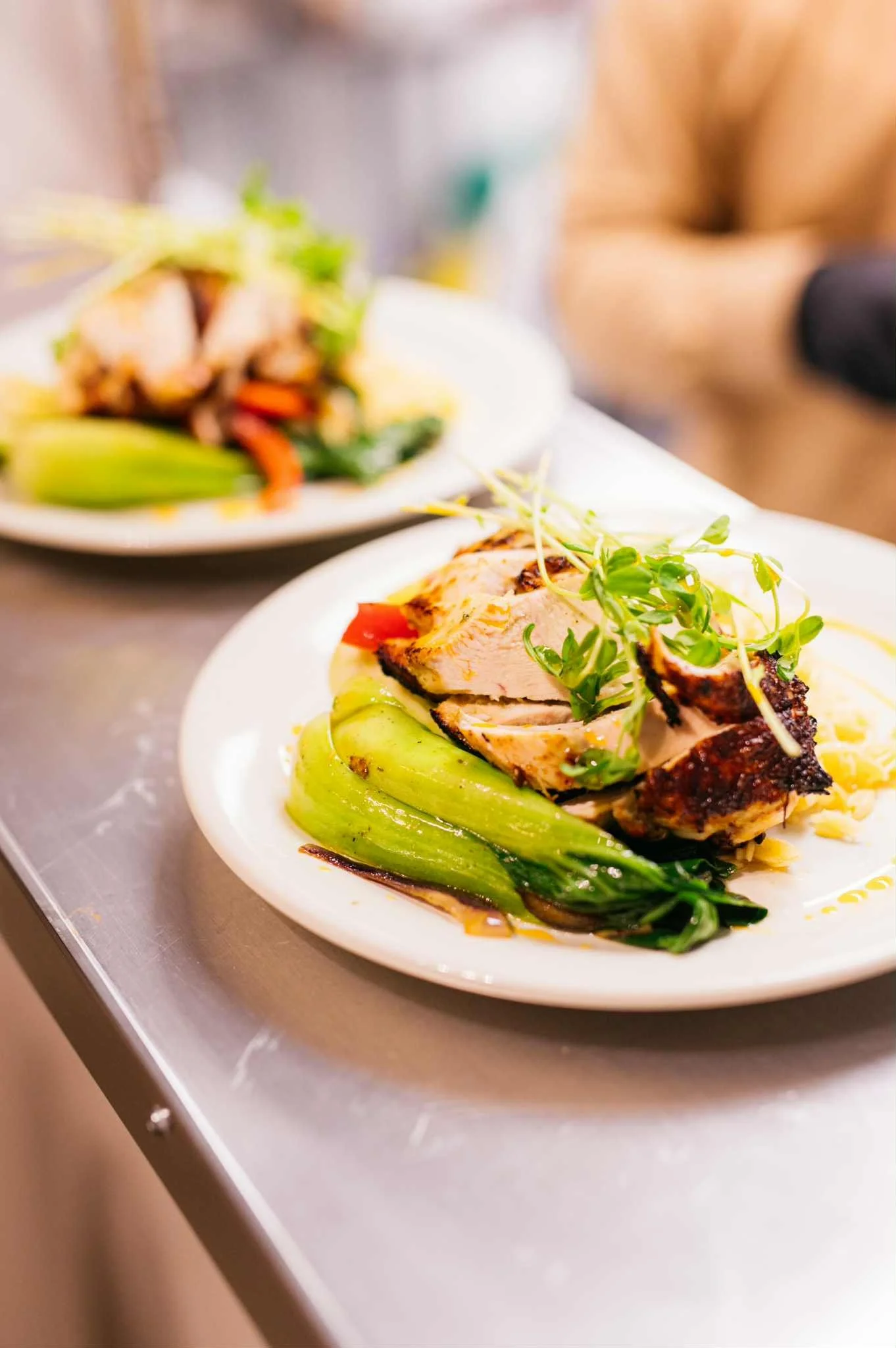 Seared Chicken Tinola