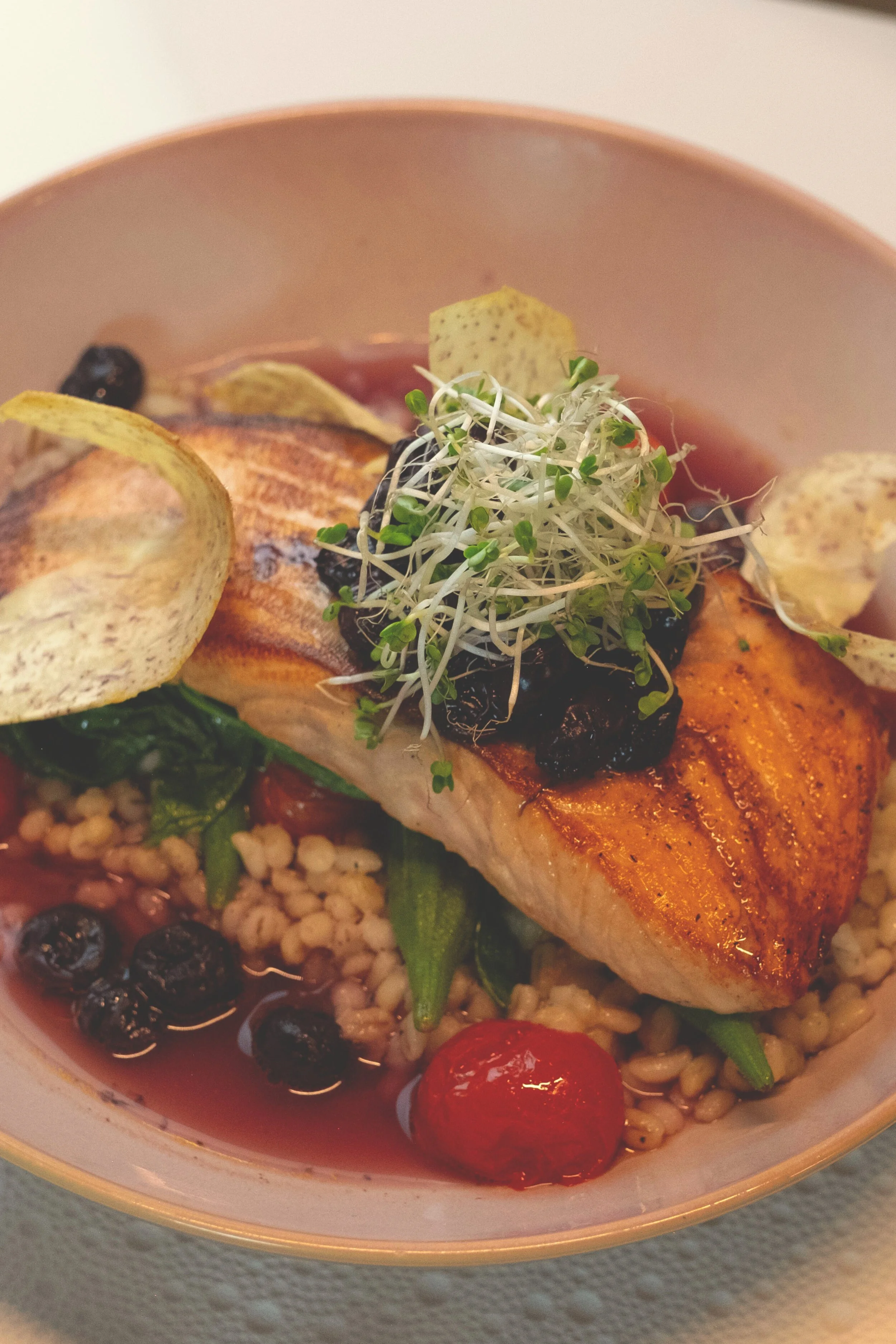  Salmon Berry Sinigang 