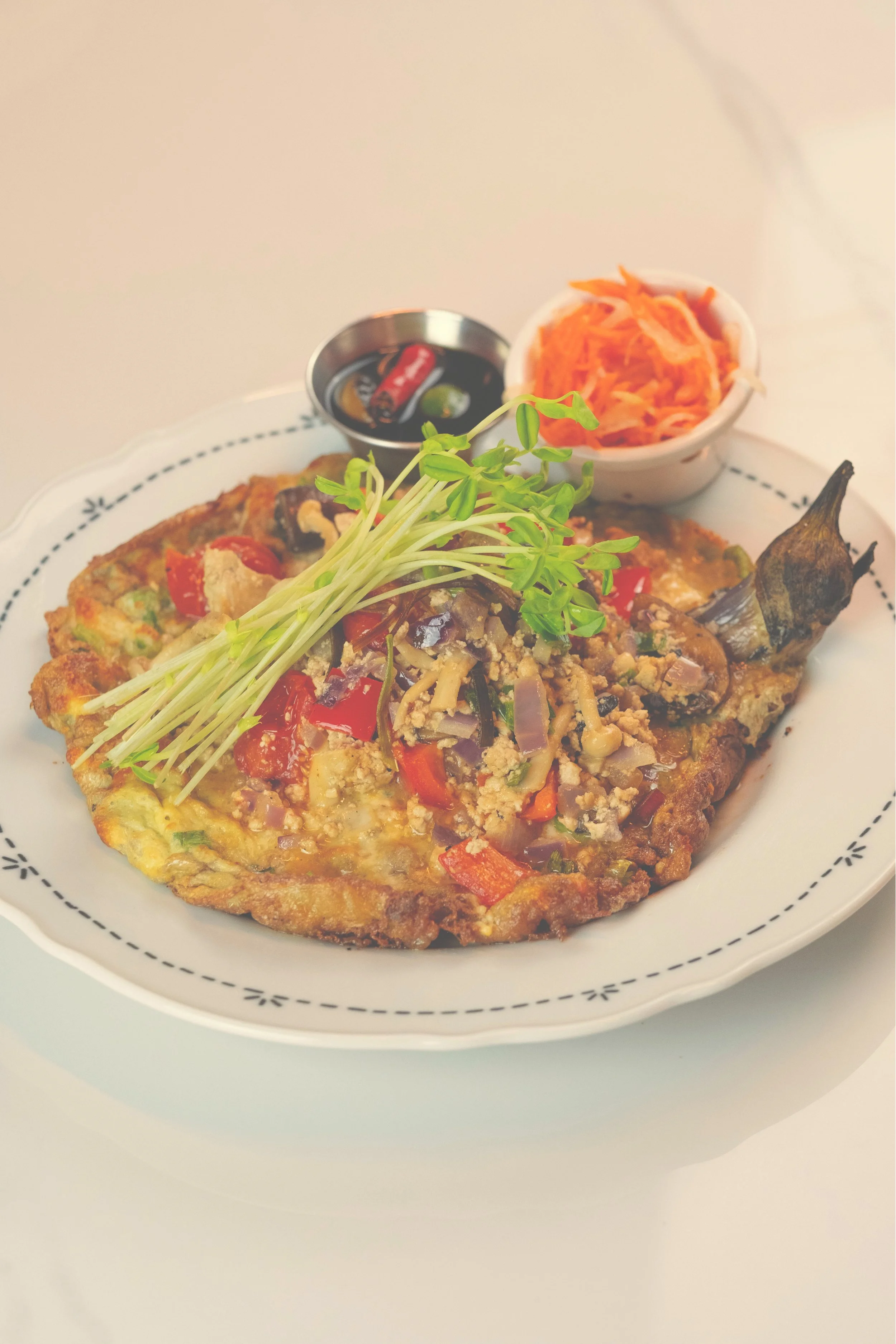  Grilled Eggplant Fritata  