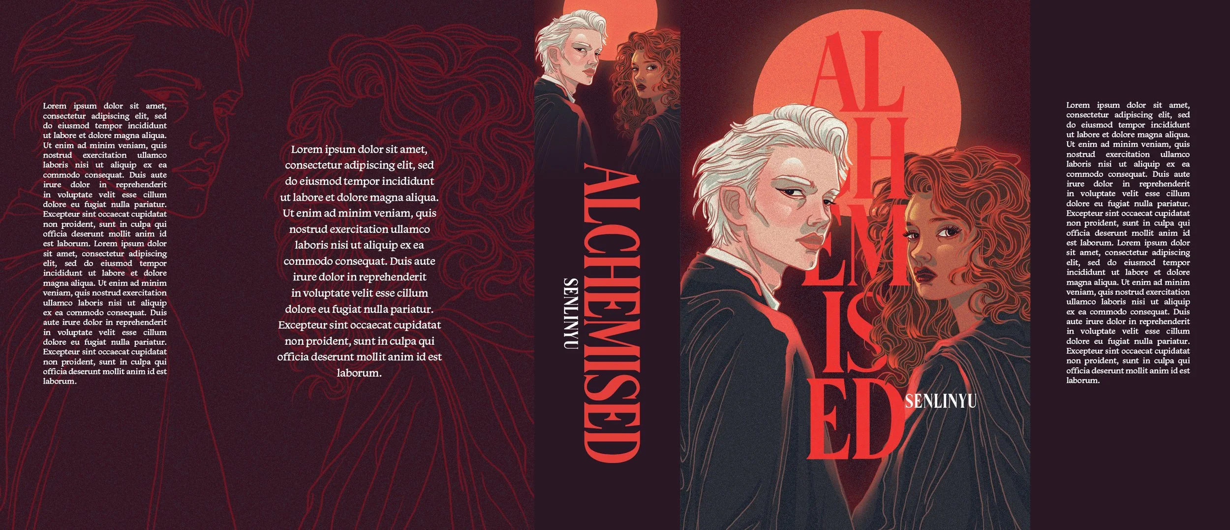 Double Sided Book Jacket