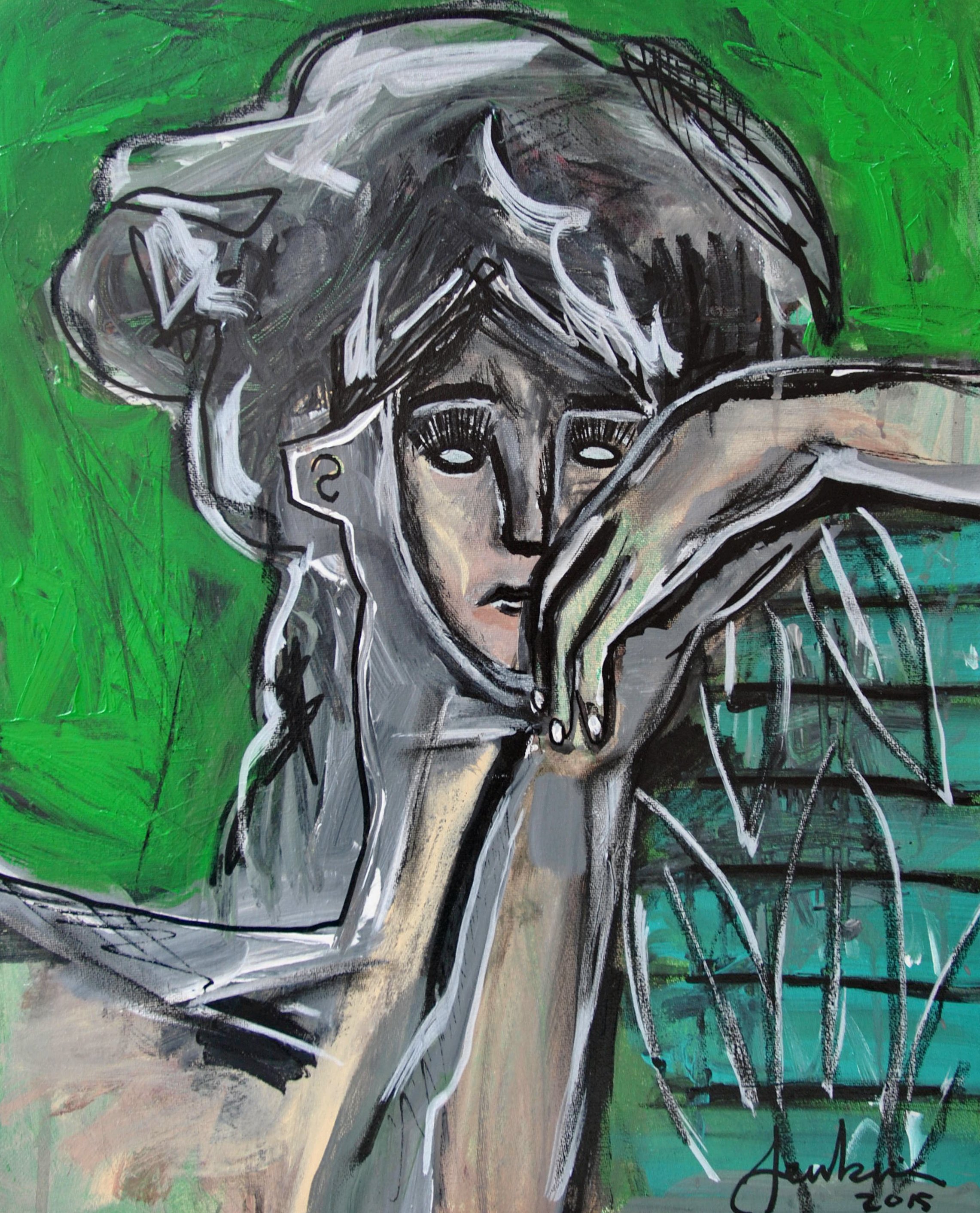 Posed Woman