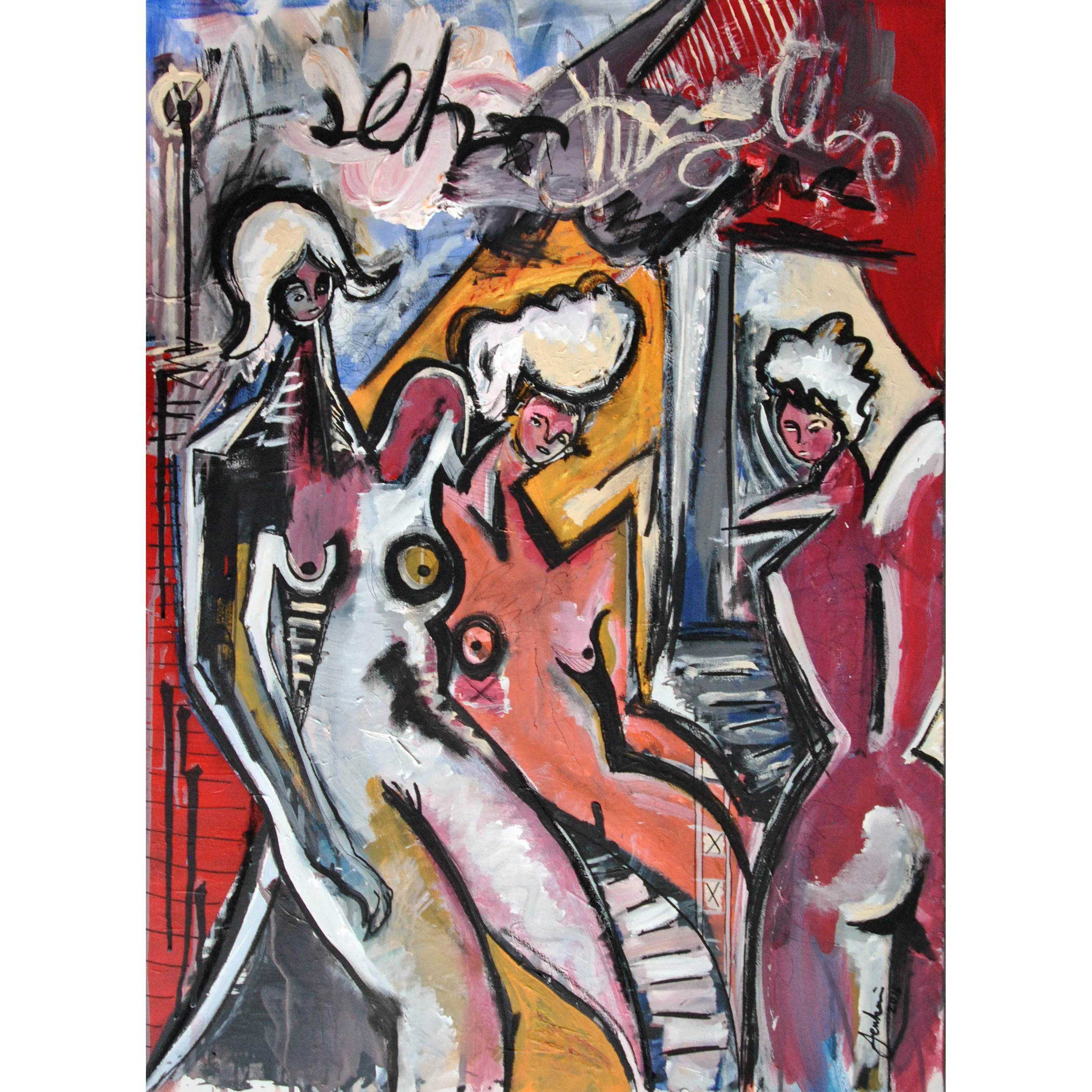 Three Nude Woman