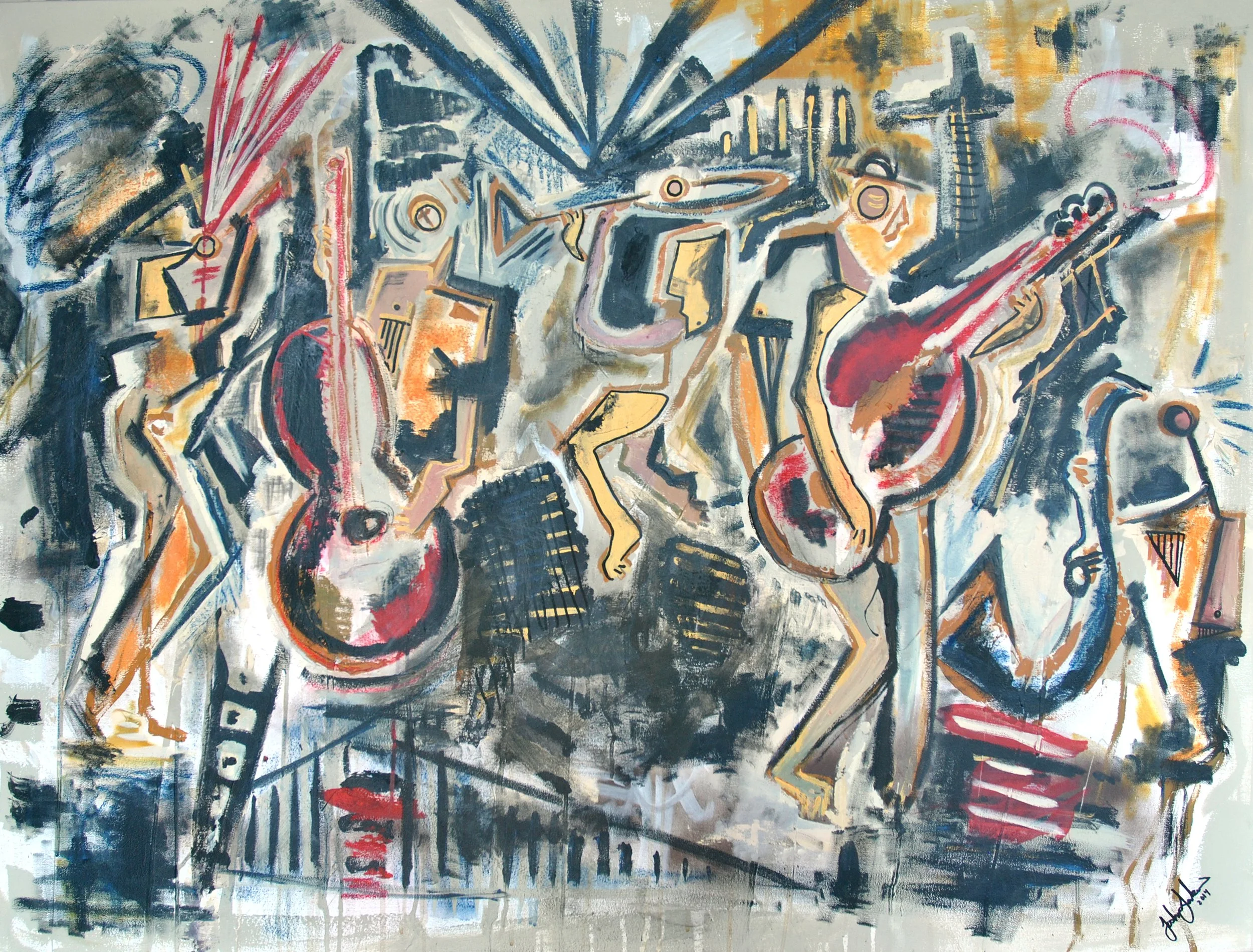 New Orleans Street Musicians