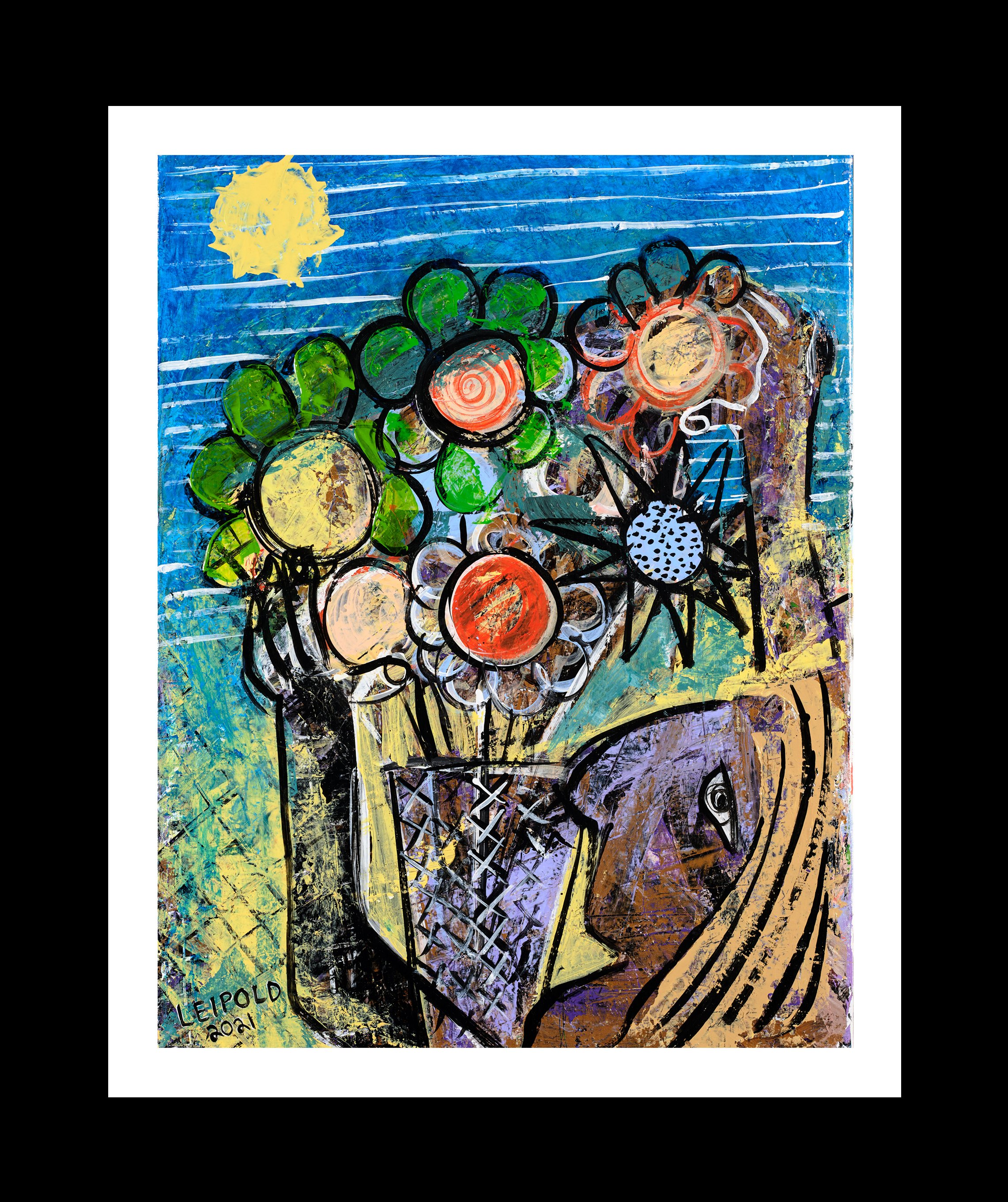 Print Sale image Squeezing Flowers.jpg