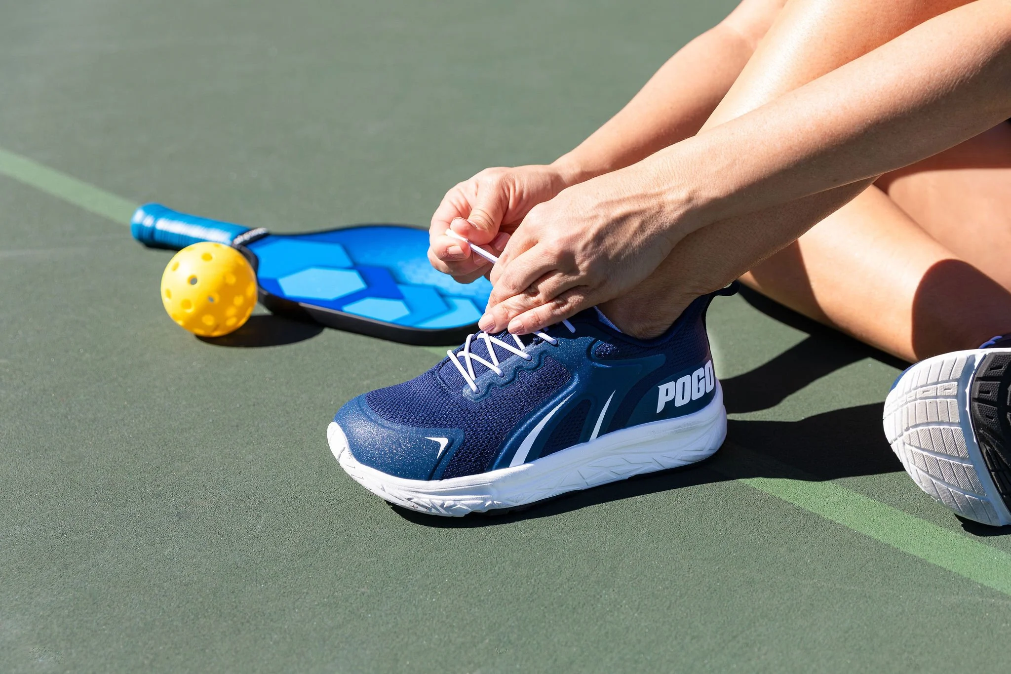 Navy POGO shoes by DARCO