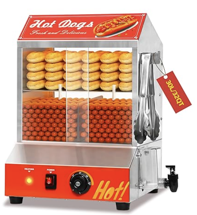 Hot Dog Warmer - Table Top