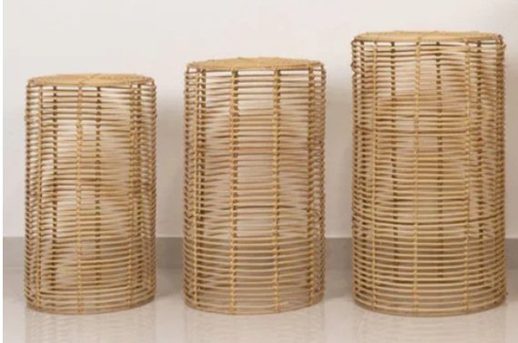 Rattan - Pillars (Set of 5)