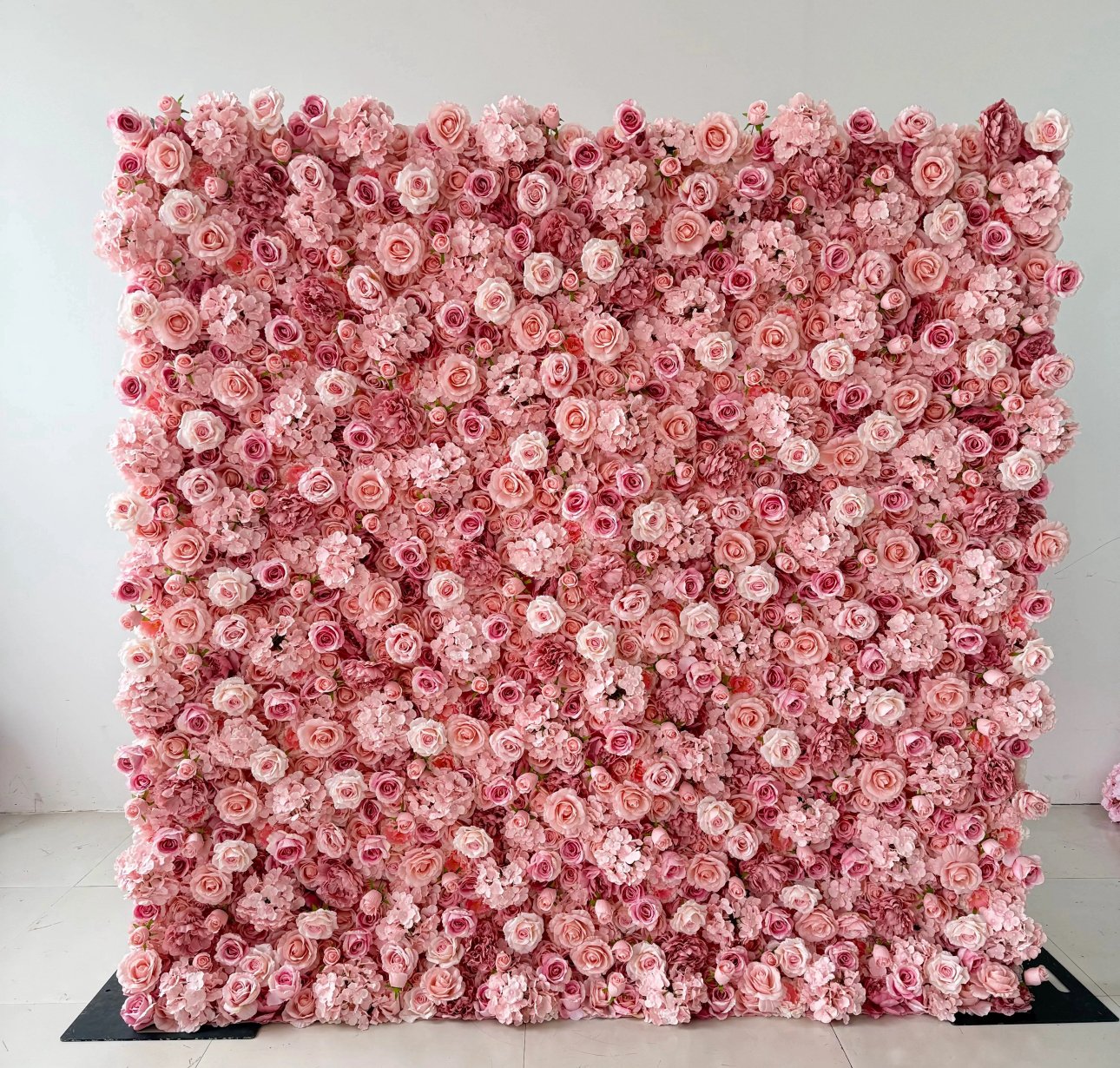 Pink Floral - Backdrop 8x8