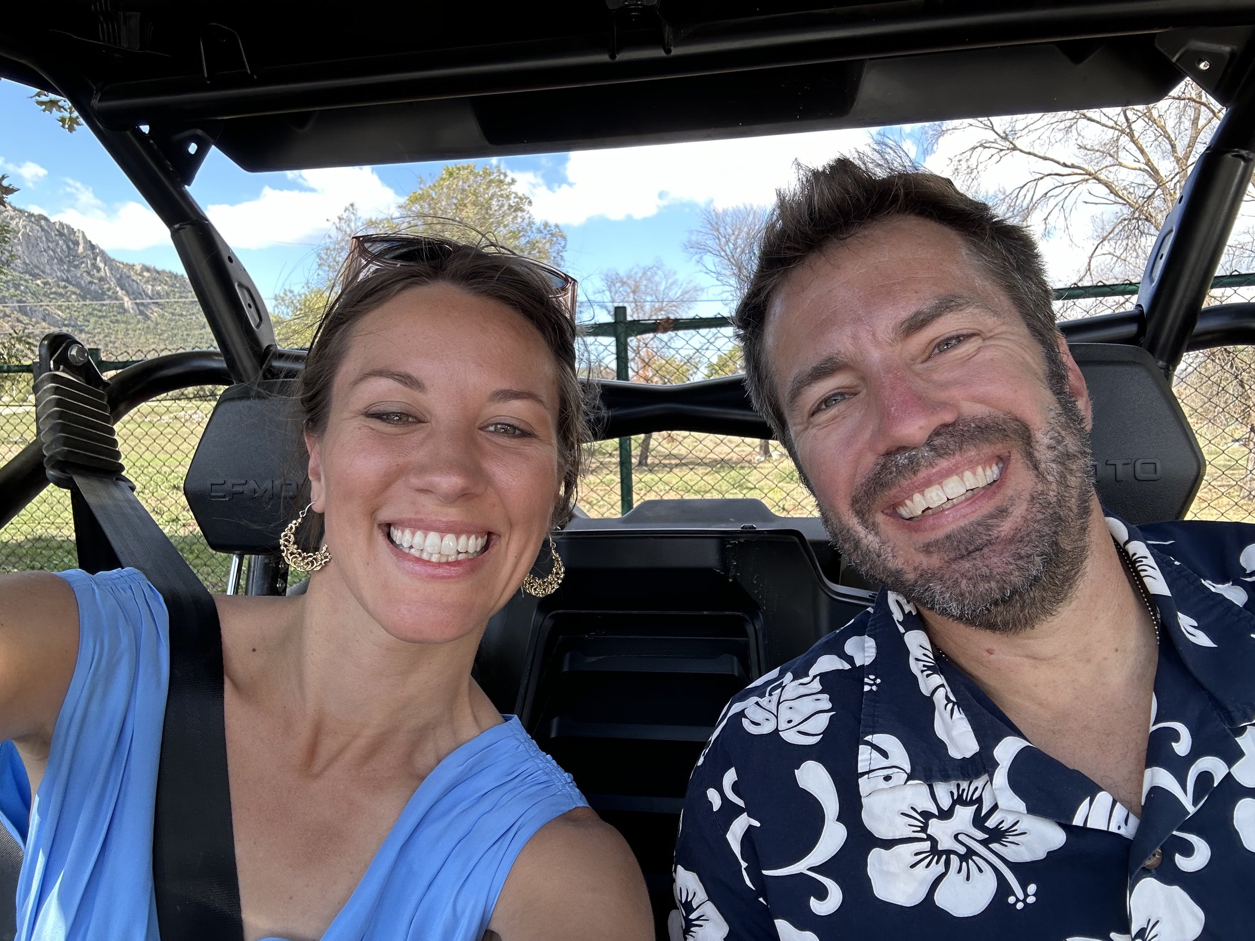 Found a wild 'rental car' to get to Ephesus!