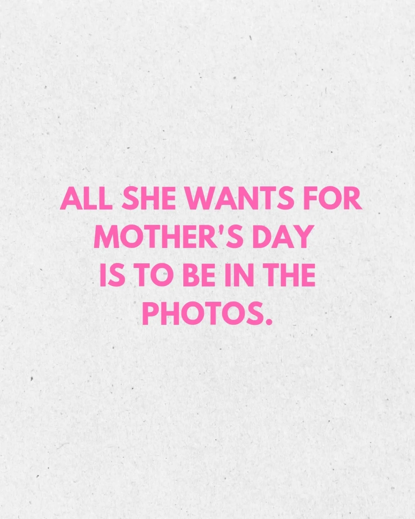 For the mums who are always behind the camera.....
This one&rsquo;s for you! 🫶🤍🌸