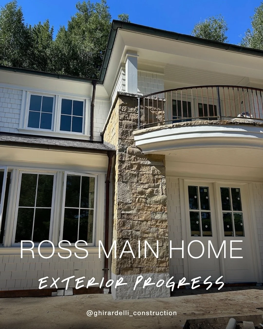 Ross | Exterior Update

Paint is wrapped &mdash; and then we took it a step further.

🔷 We experimented with limewash over the existing limestone facade to add depth and character to the exterior. The way it settles into the texture of the stone is 