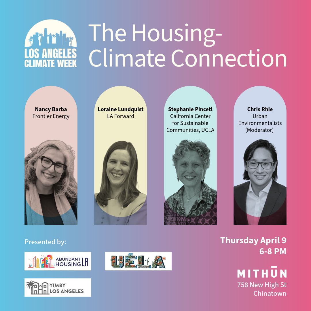 LA Climate Week: The Housing-Climate Connection